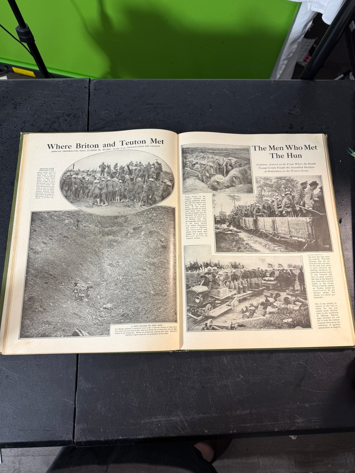 Leslie's Photographic Review of the Great War Hardcover - photo 8