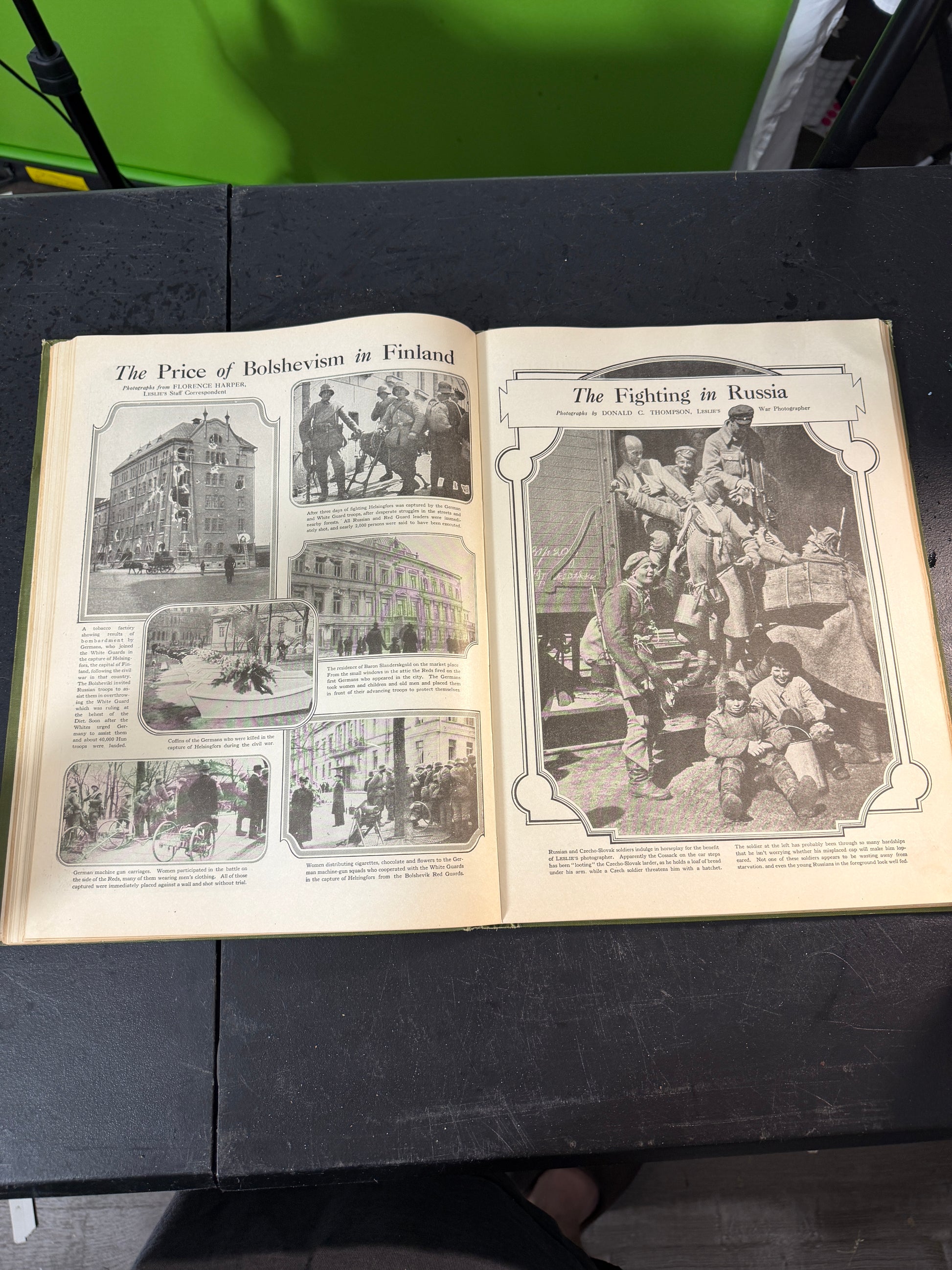 Leslie's Photographic Review of the Great War Hardcover - photo 11