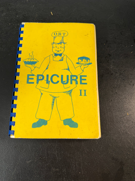 Epicure II Cookbook Compiled by Connecticut River Valley Region of Women's American ORT 1973
