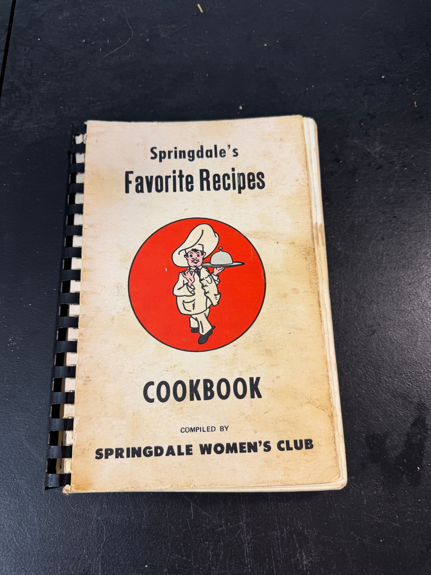 Springdale Women's Club Springdale's Favorite Recipes Cookbook 1976