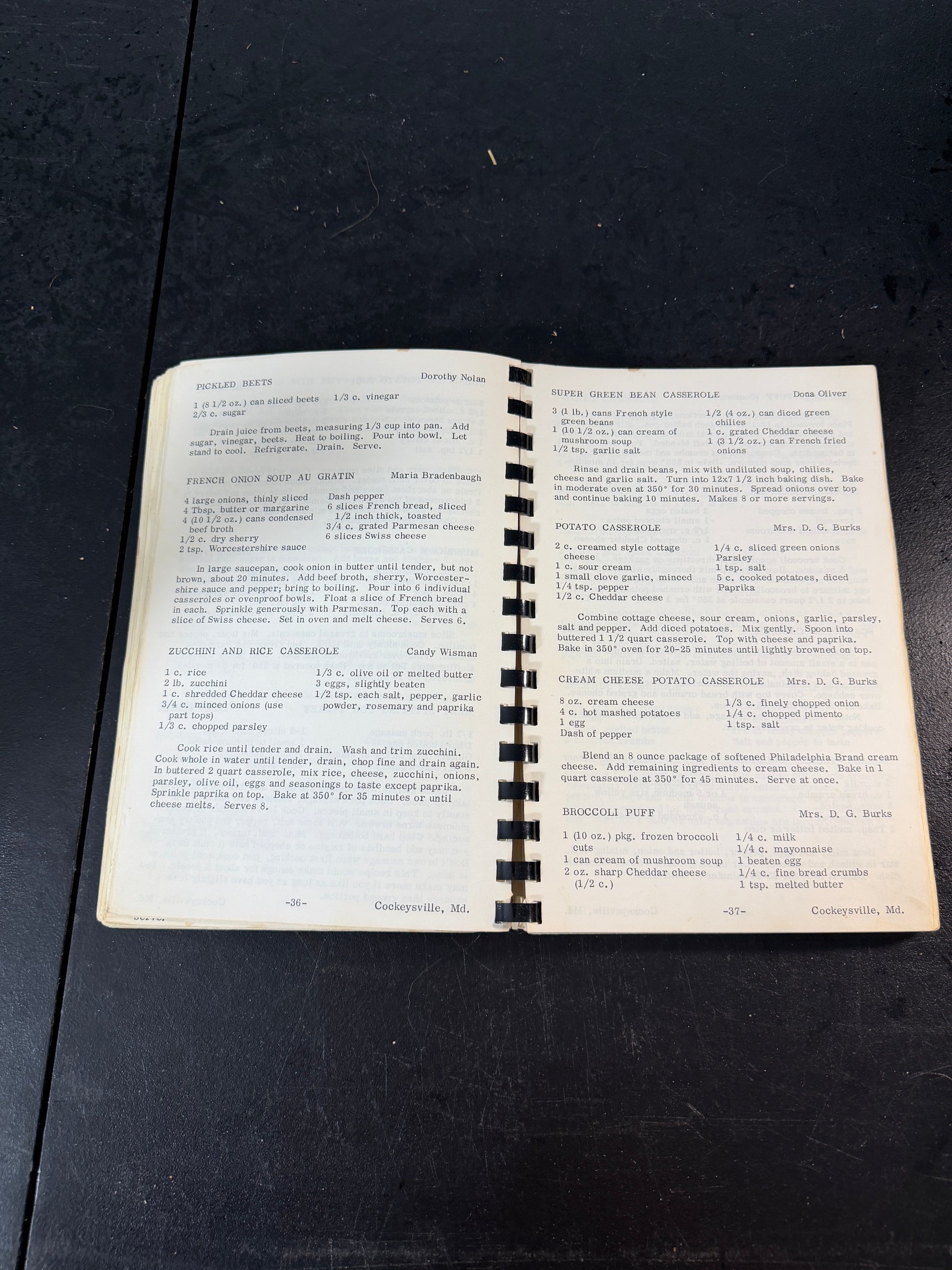 Springdale Women's Club Springdale's Favorite Recipes Cookbook 1976 - photo 7