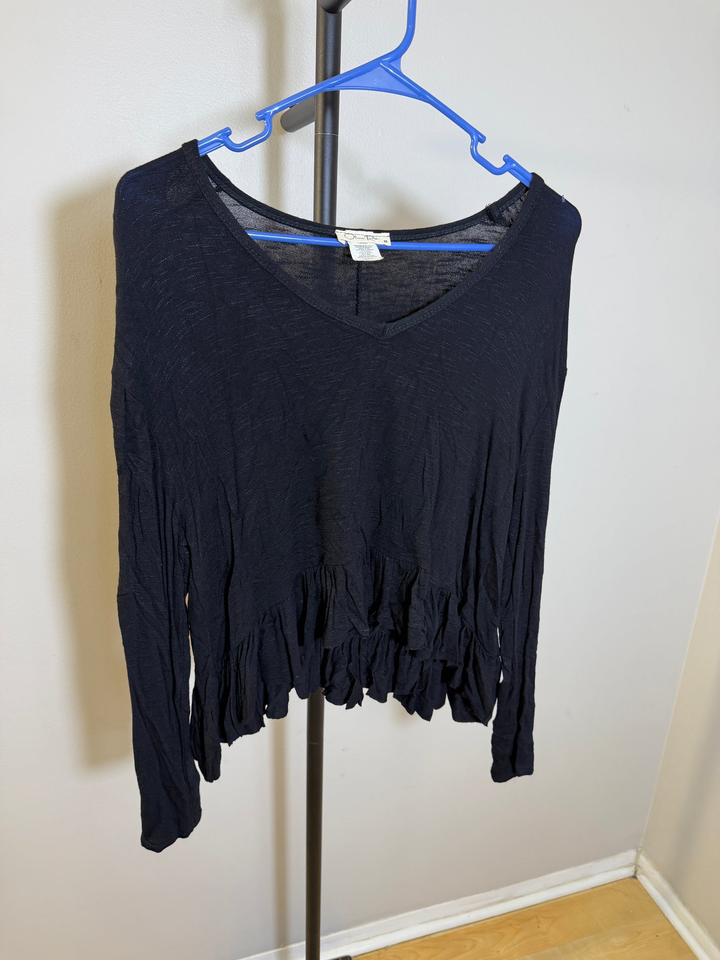 Olivia Rae Women's Small Black Long Sleeve Top - photo 4