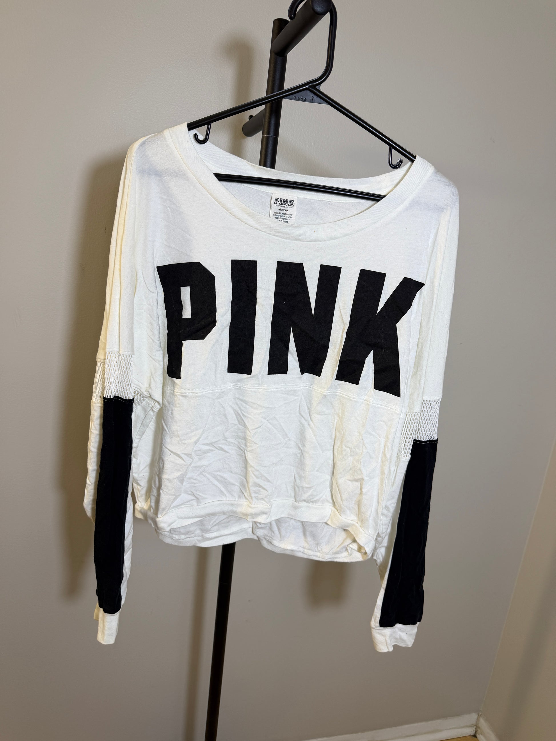 Victoria's Secret PINK Long Sleeve Shirt Size M