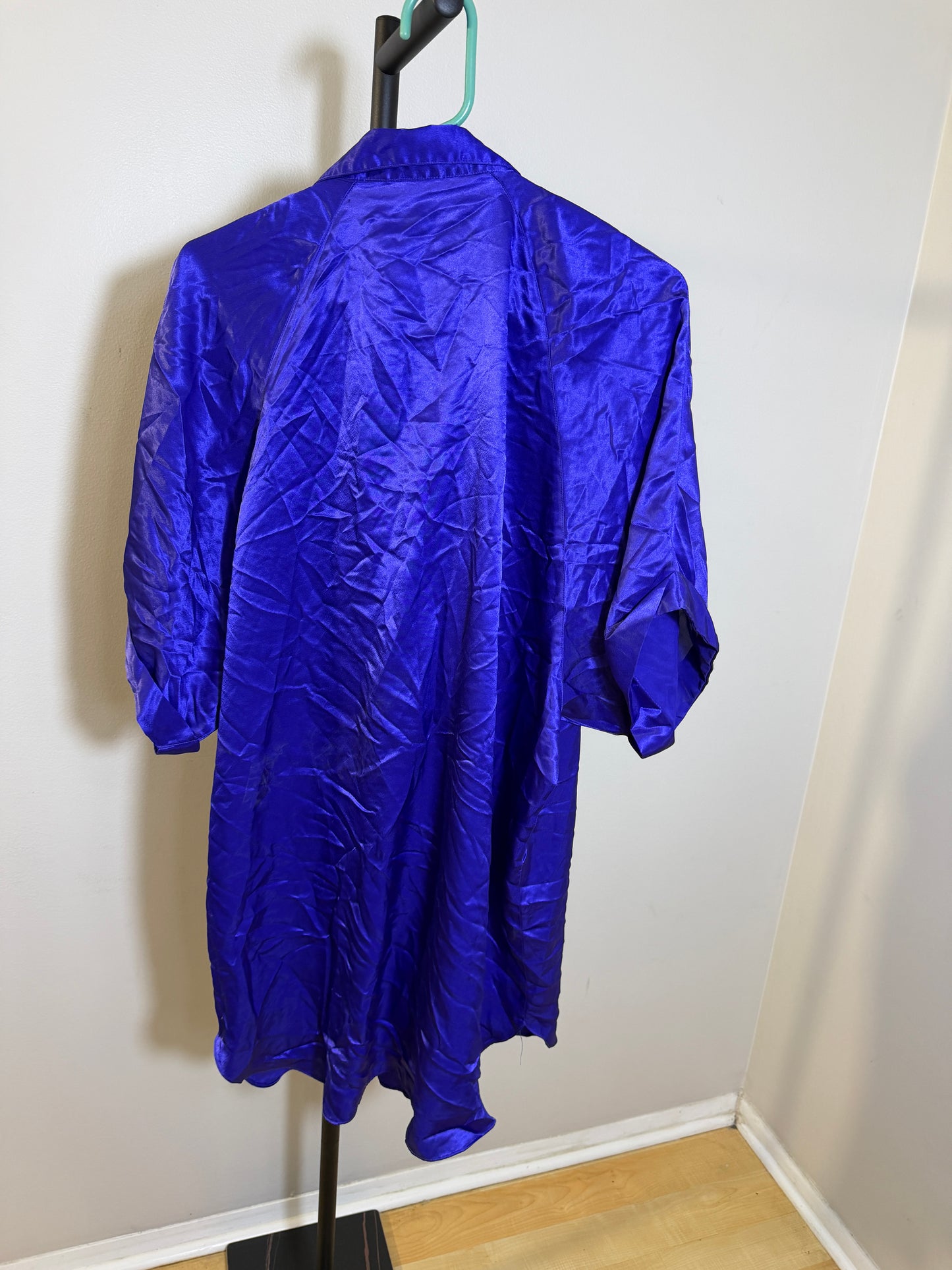KATHRYN Women's Purple Button-Up Shirt Size L - photo 3