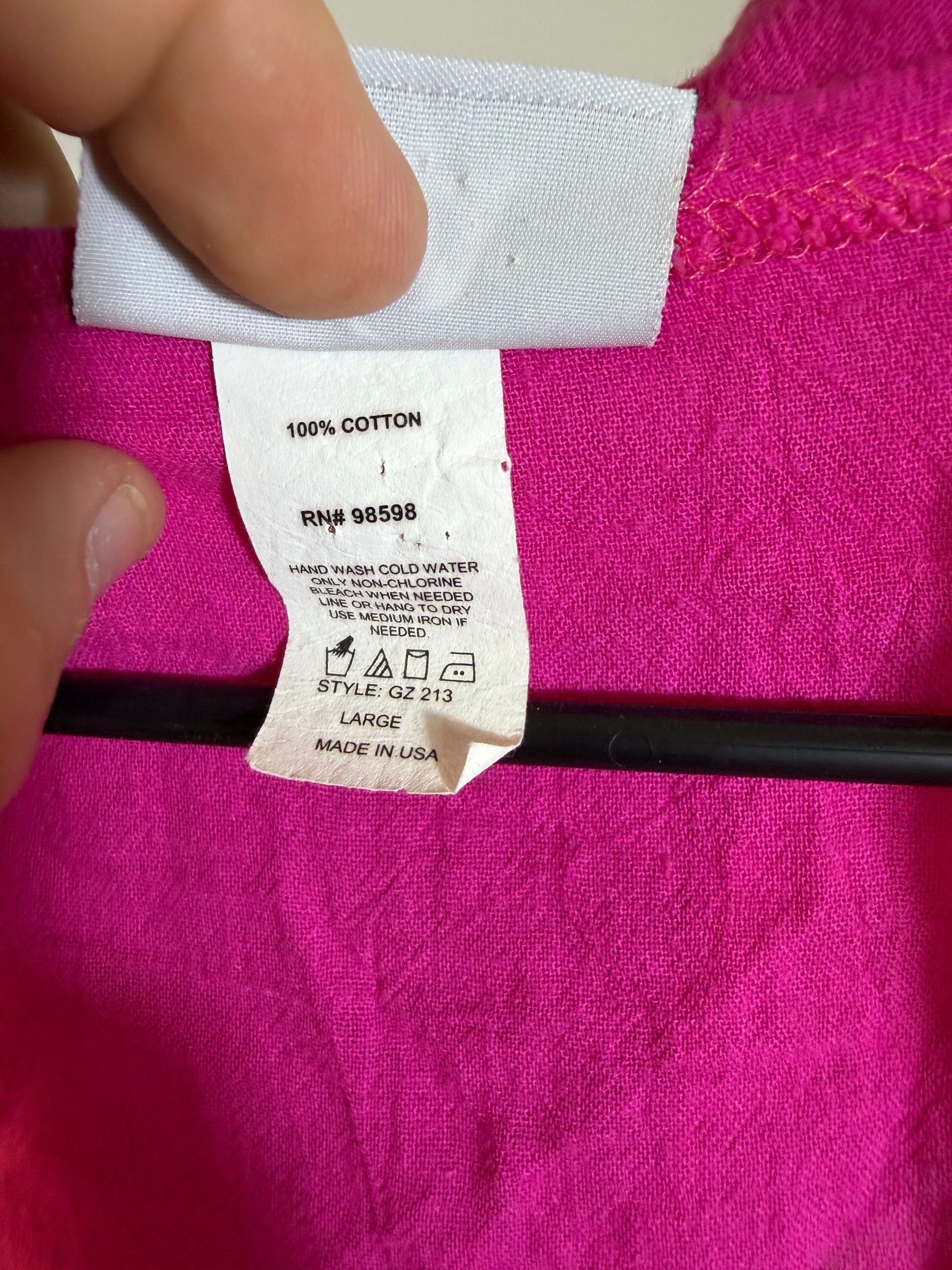 ISA International Large Pink Hooded Top - photo 3