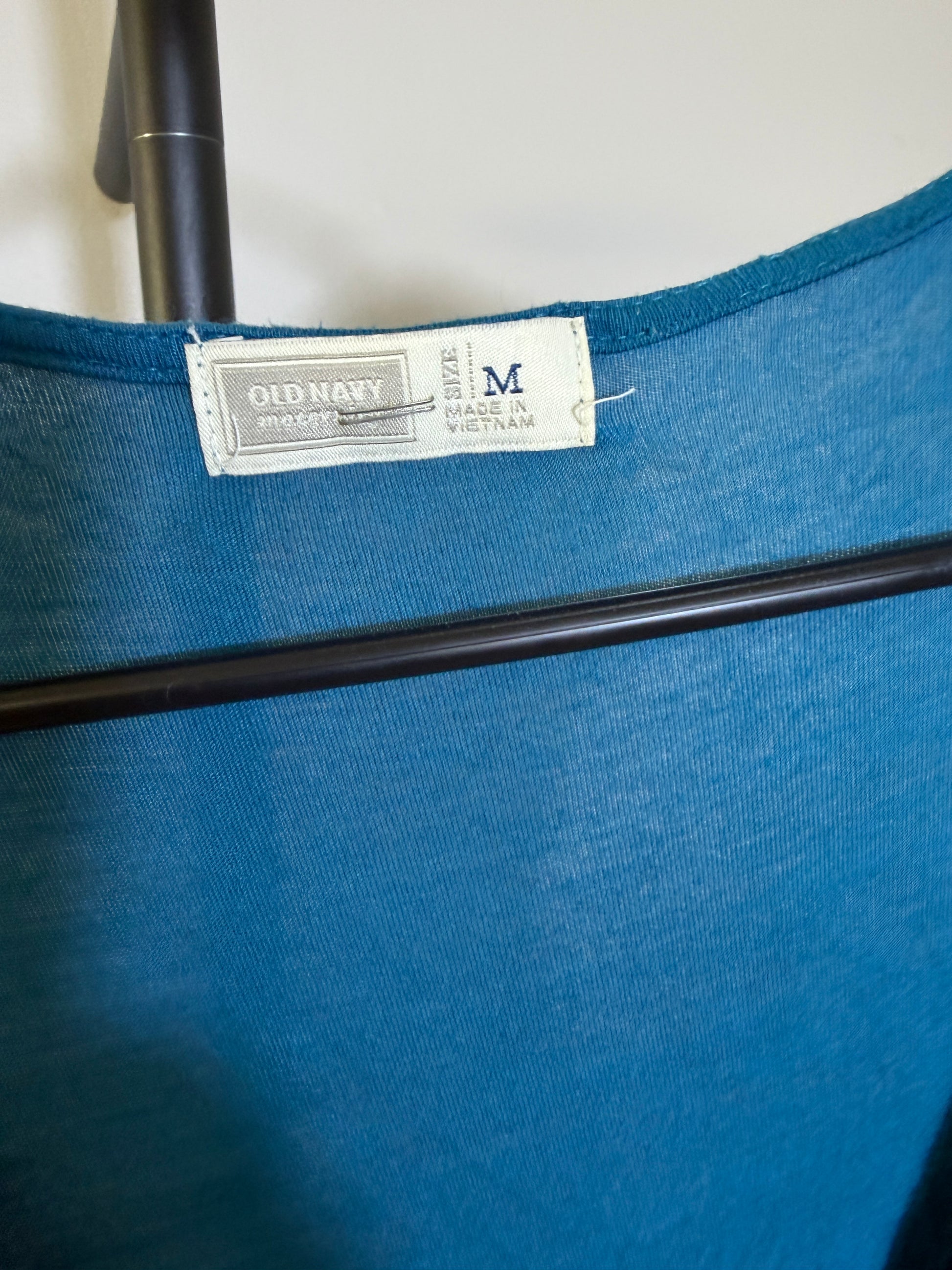 Old Navy Women's M Dress Teal - photo 2