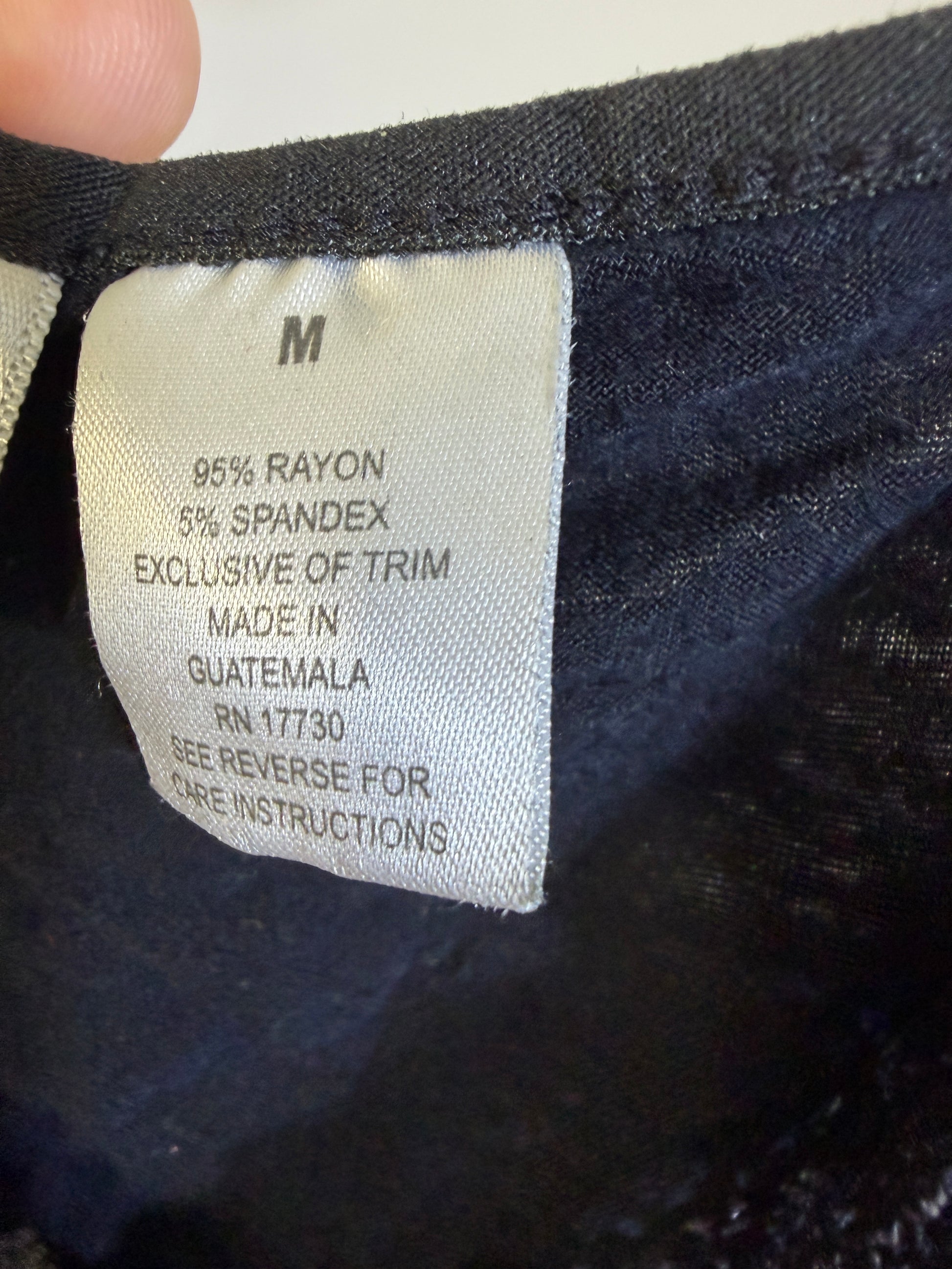 Gilligan & O'Malley Women's M Black Camisole - photo 3