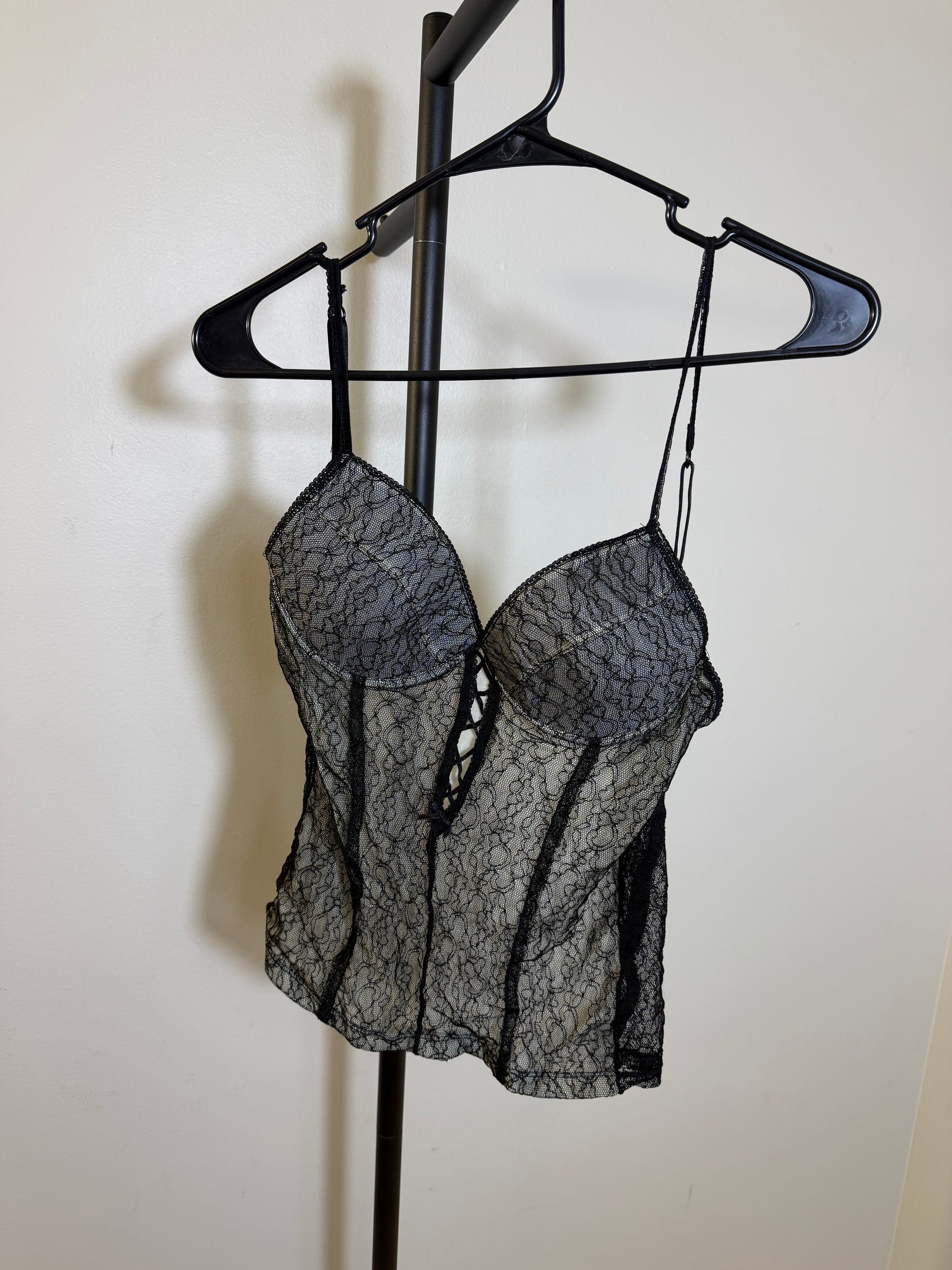Skullcandy Black Lace Camisole 34C