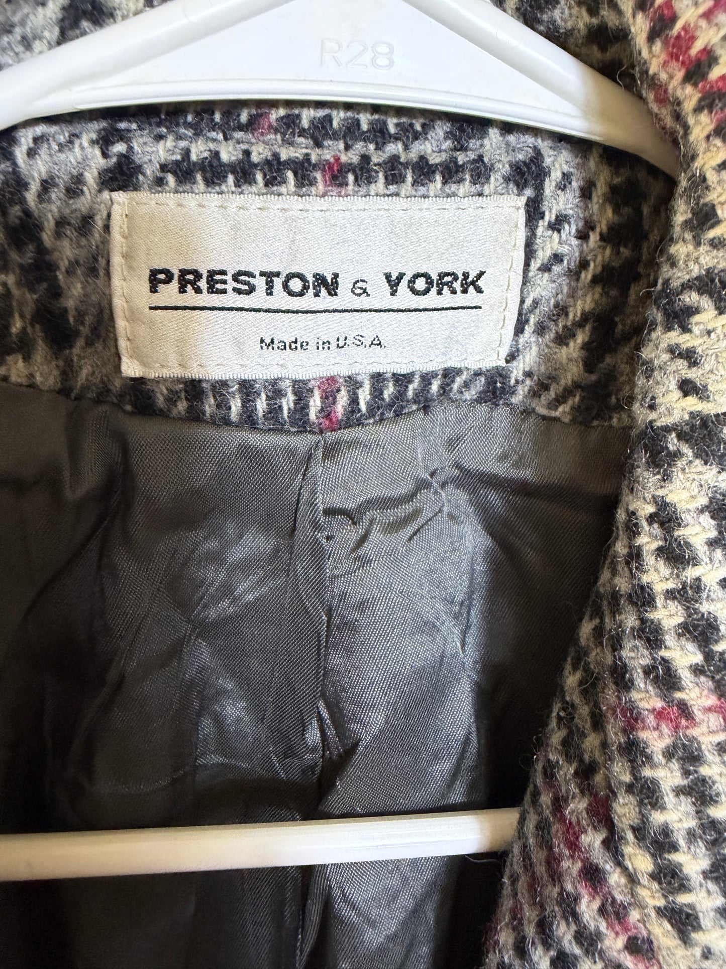 Preston & York Women's Size 2 Plaid Blazer - photo 2