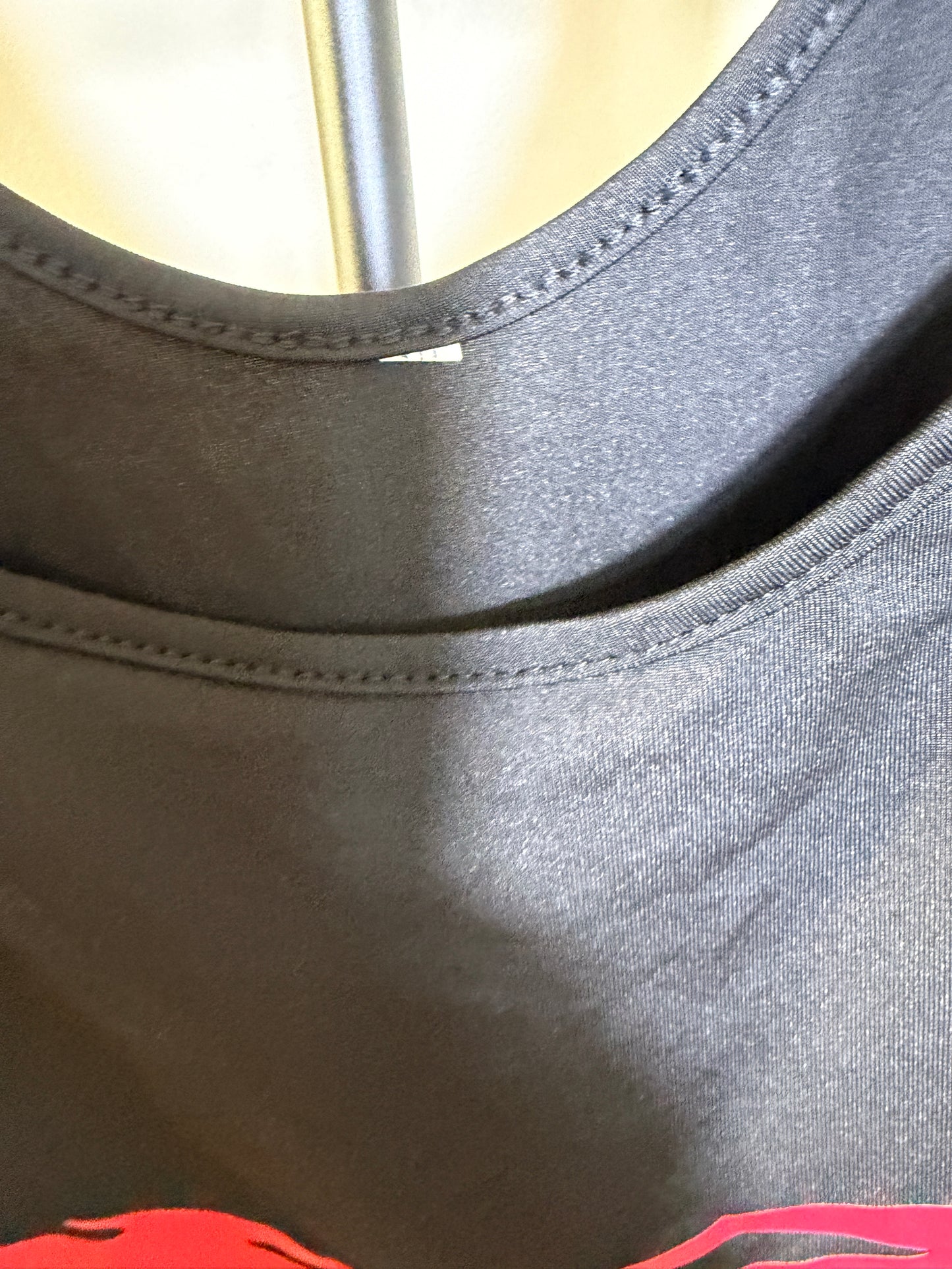 Black Tank Top 5XL with Heart Design - photo 2