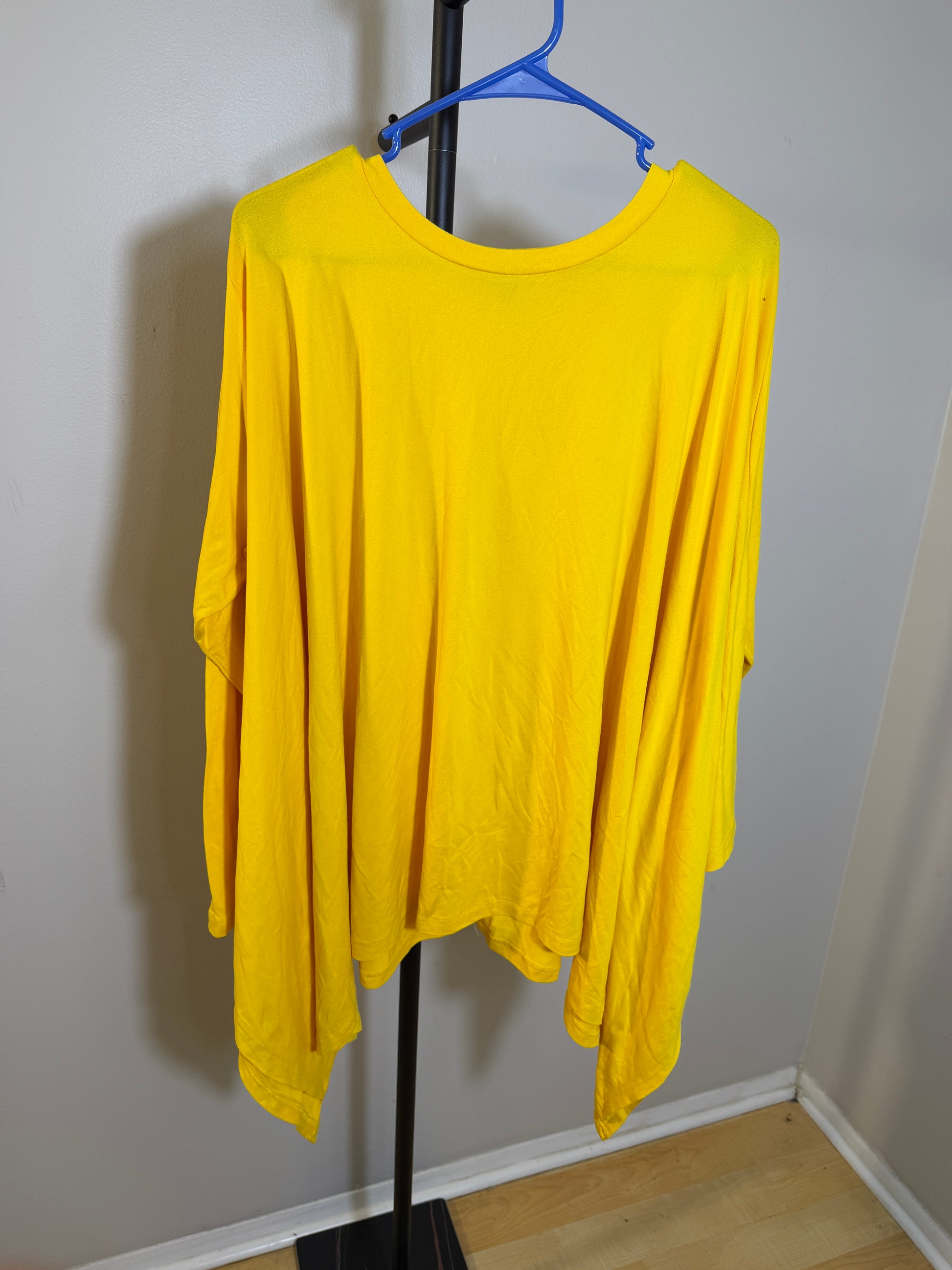 Say What? Women's L Yellow Top