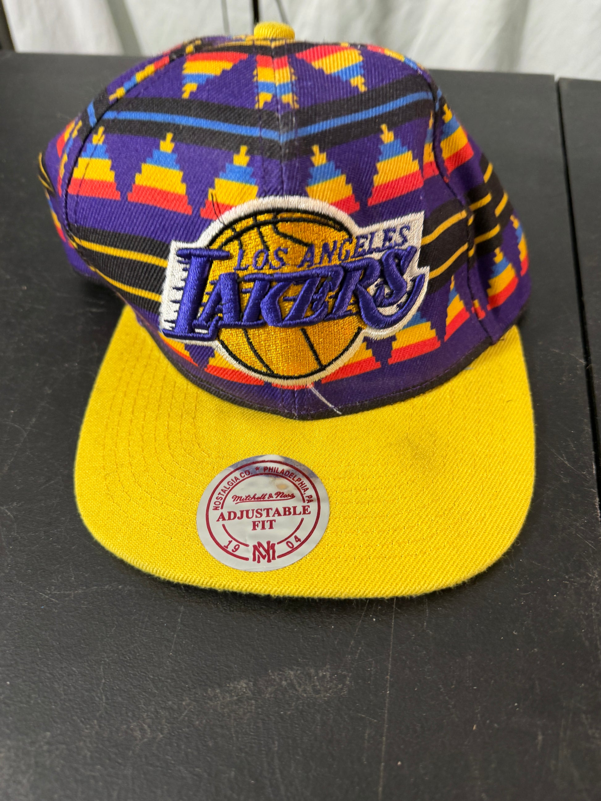 Mitchell & Ness Los Angeles Lakers Hardwood Classics Adjustable Fit Cap