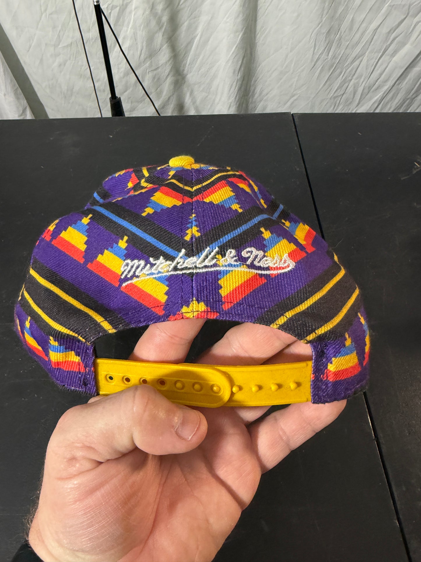 Mitchell & Ness Los Angeles Lakers Hardwood Classics Adjustable Fit Cap - photo 2