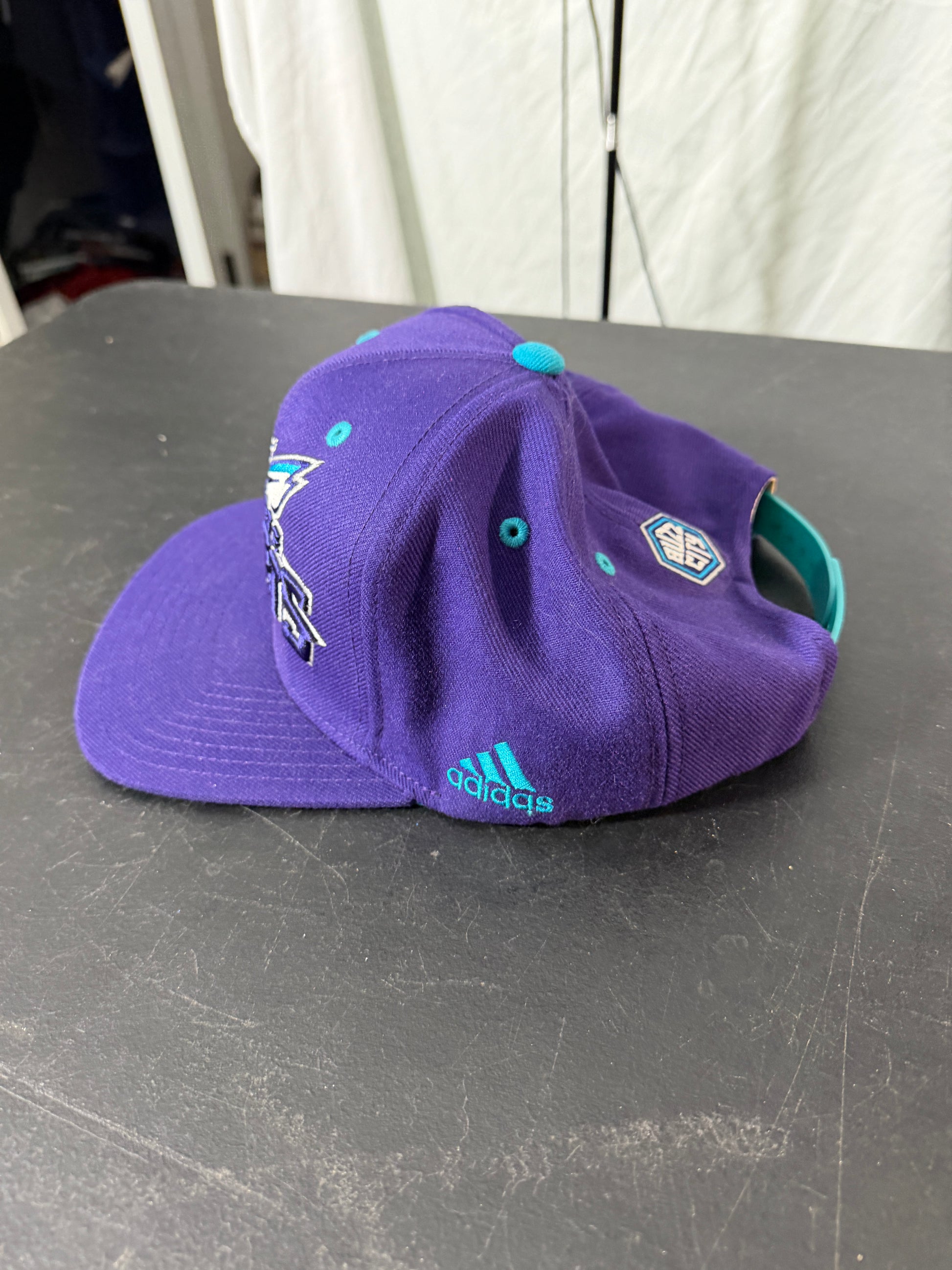Adidas Charlotte Hornets Snapback Hat One Size - photo 2