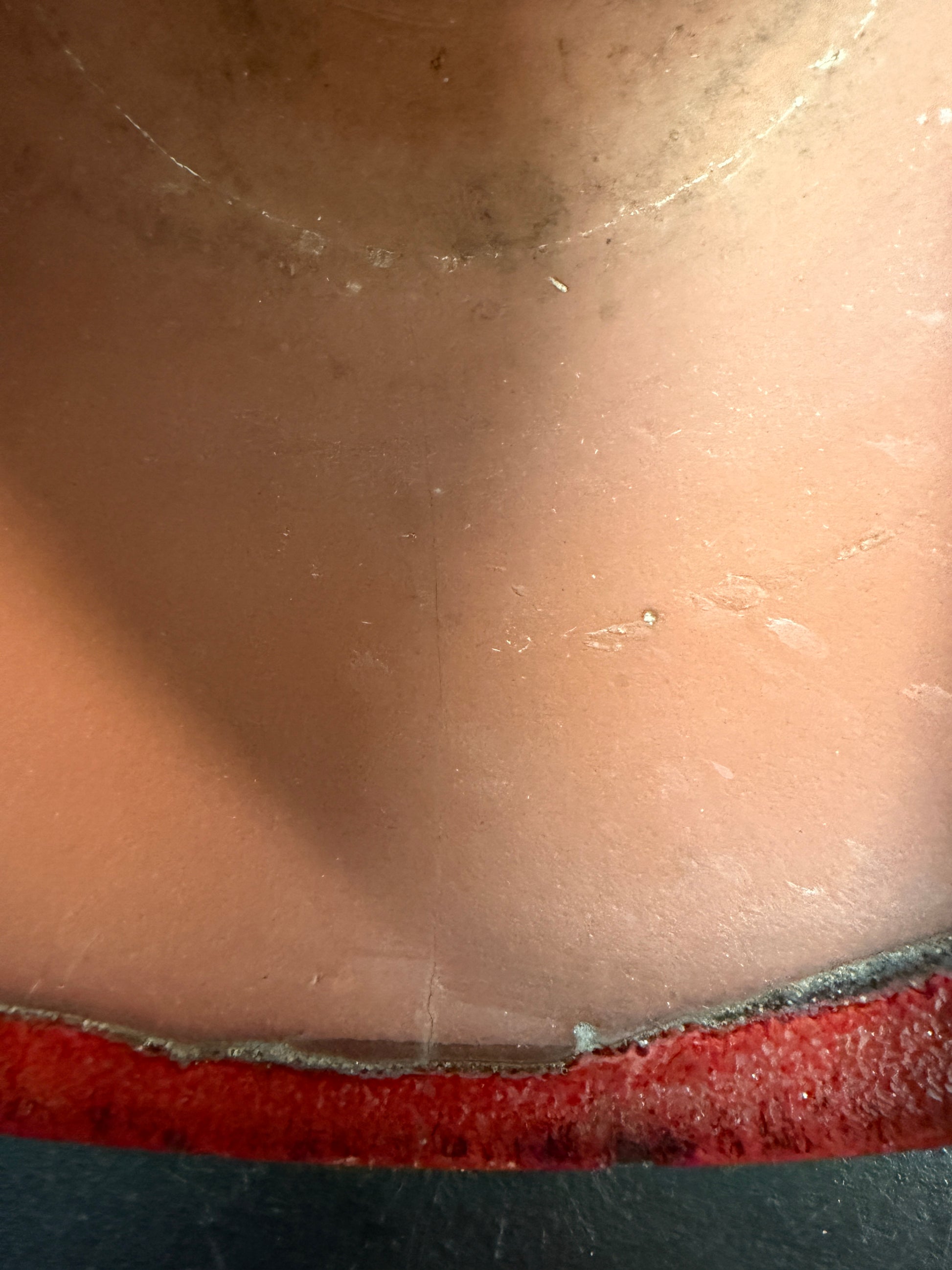 Red Ceramic Bowl - photo 6