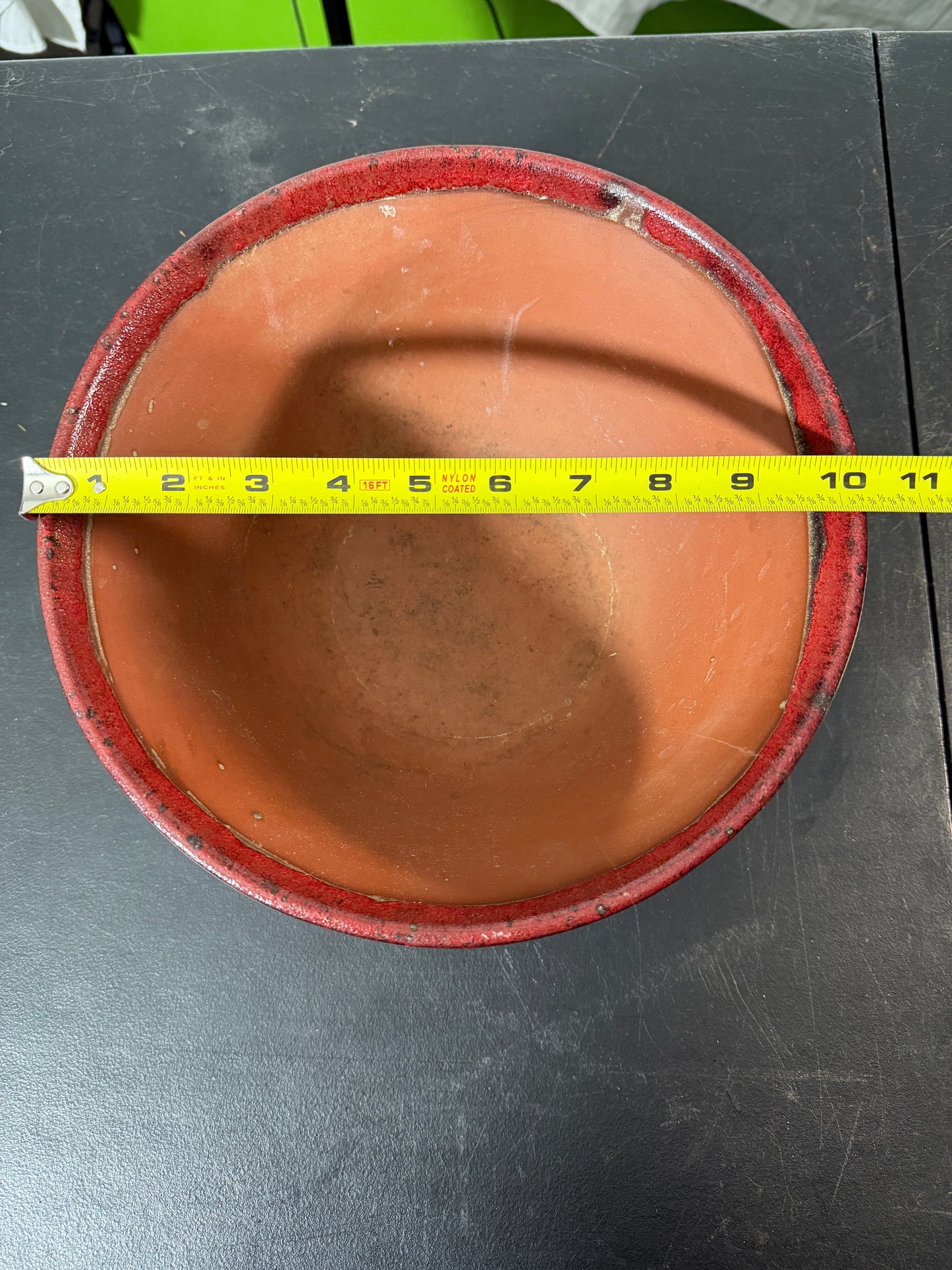 Red Ceramic Bowl - photo 9