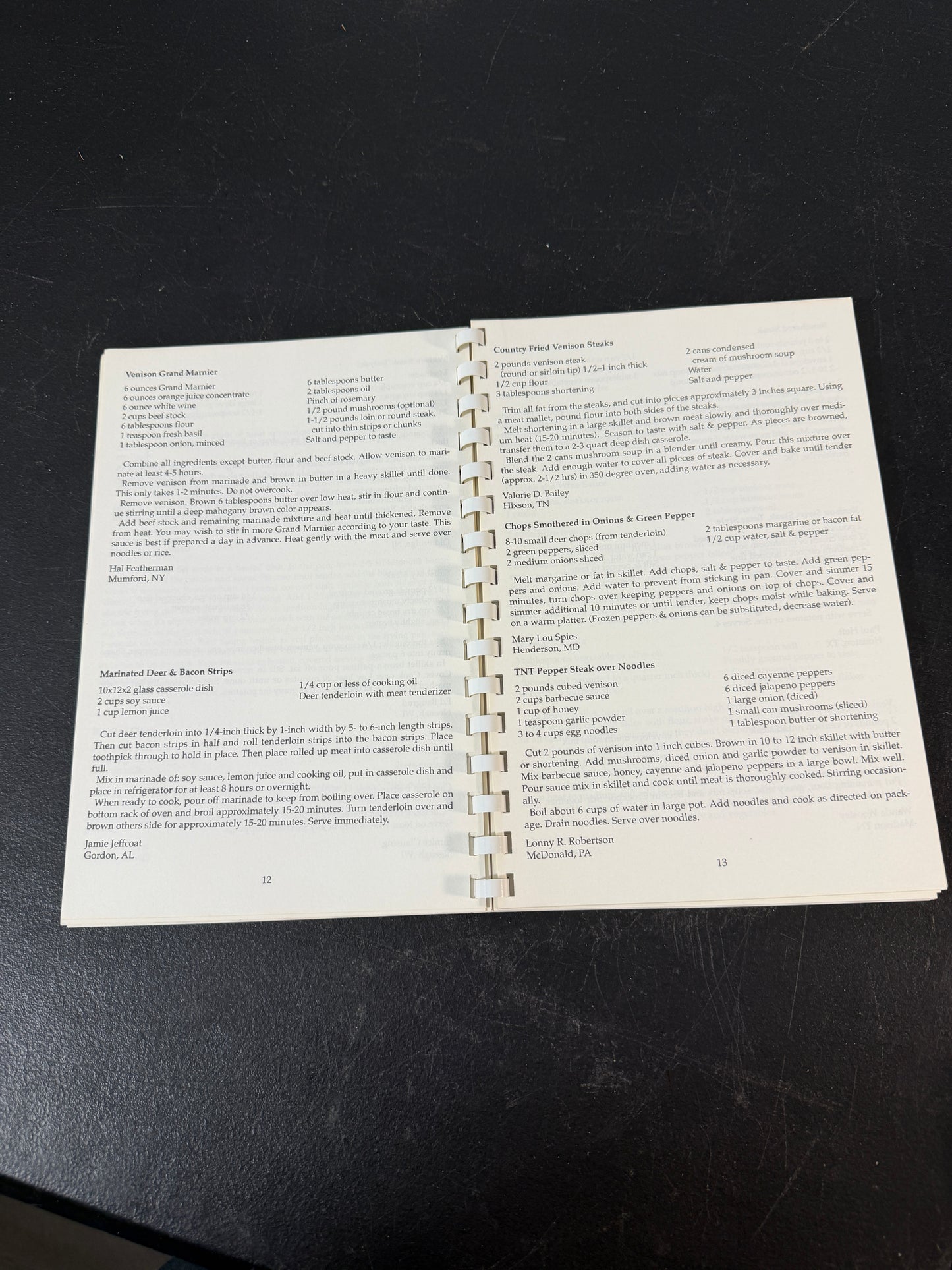 Bud Kilmartin 301 Venison Recipes Second Printing Cookbook - photo 3