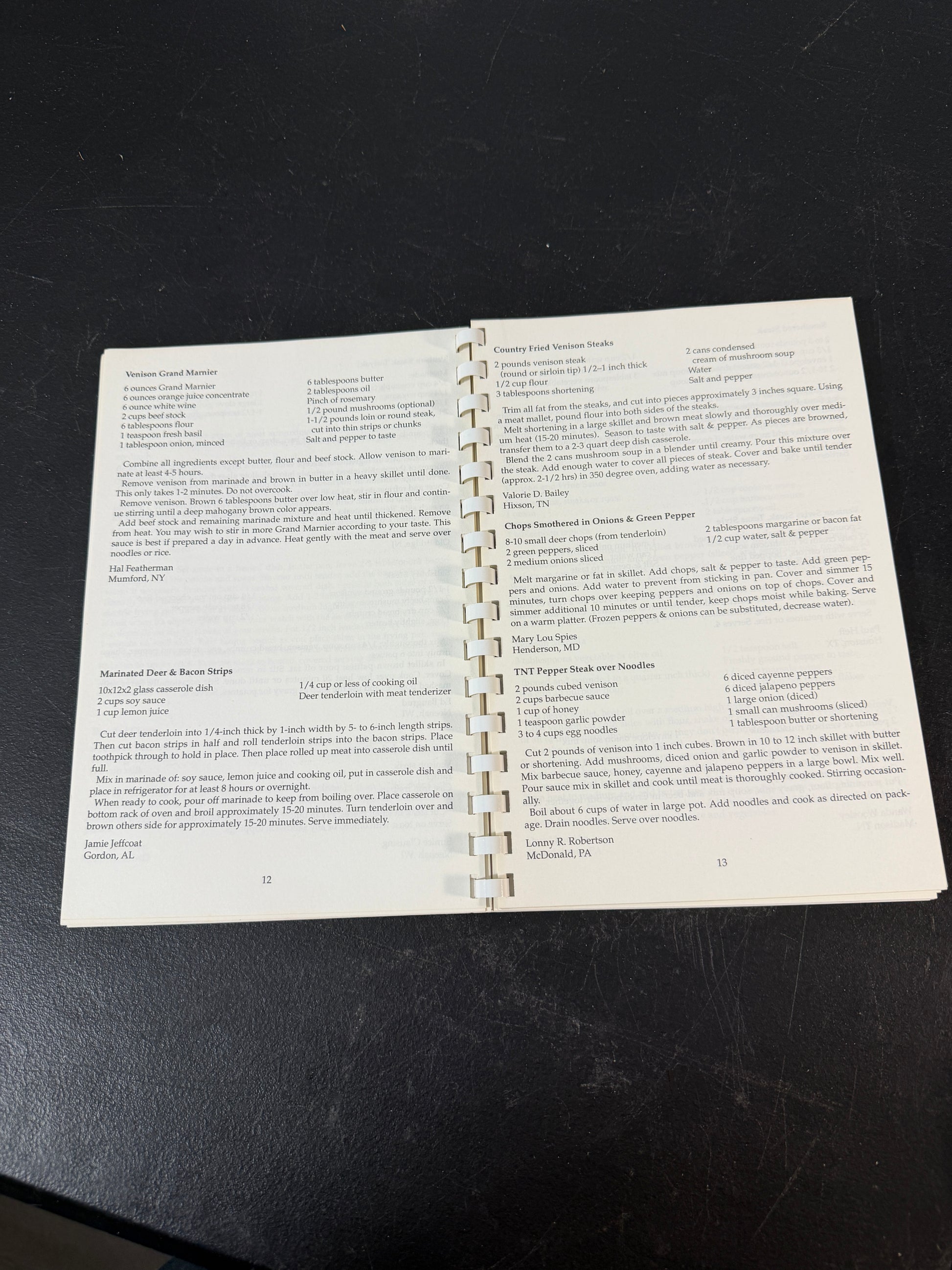 Bud Kilmartin 301 Venison Recipes Second Printing Cookbook - photo 3