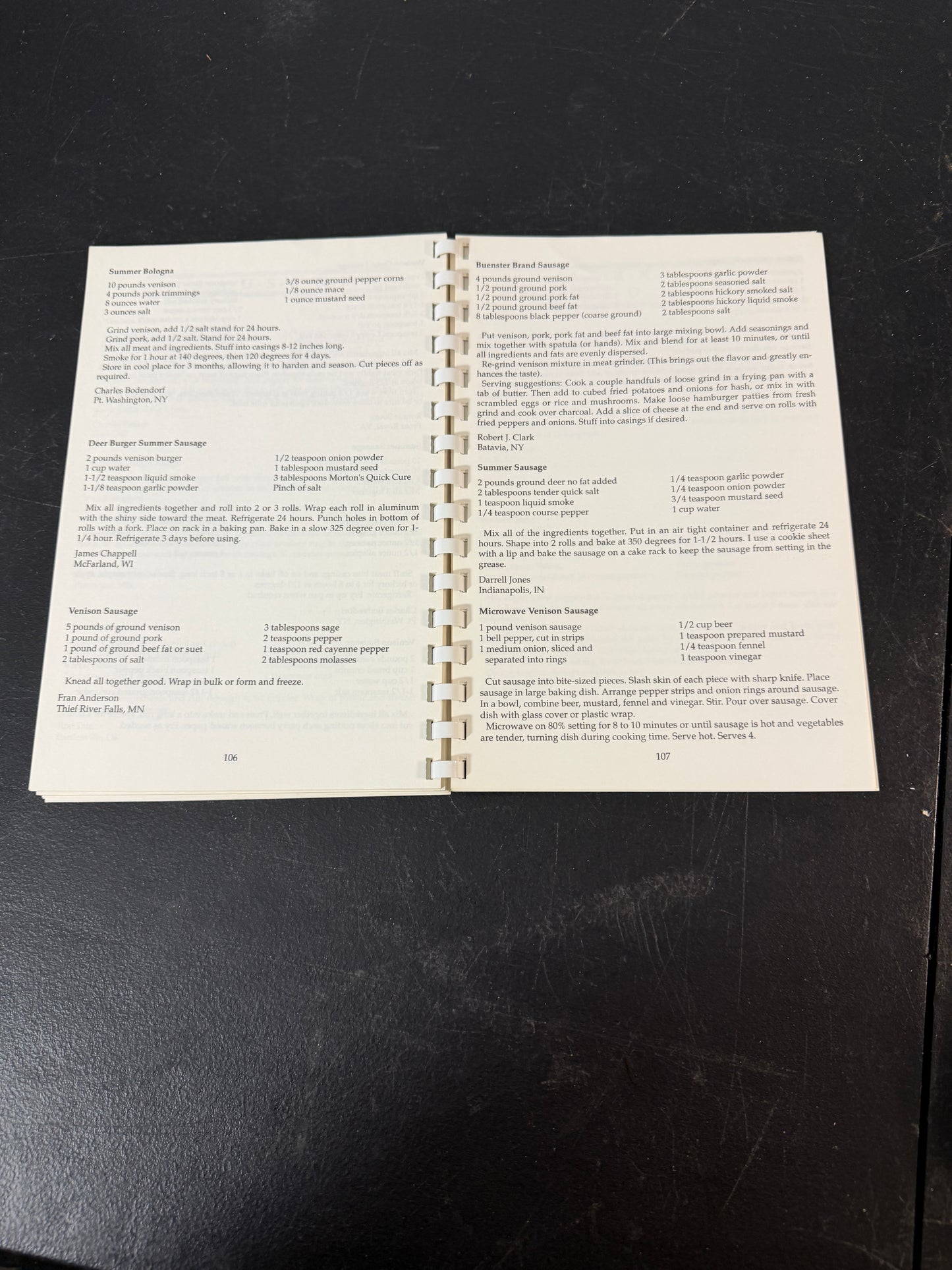 Bud Kilmartin 301 Venison Recipes Second Printing Cookbook - photo 6