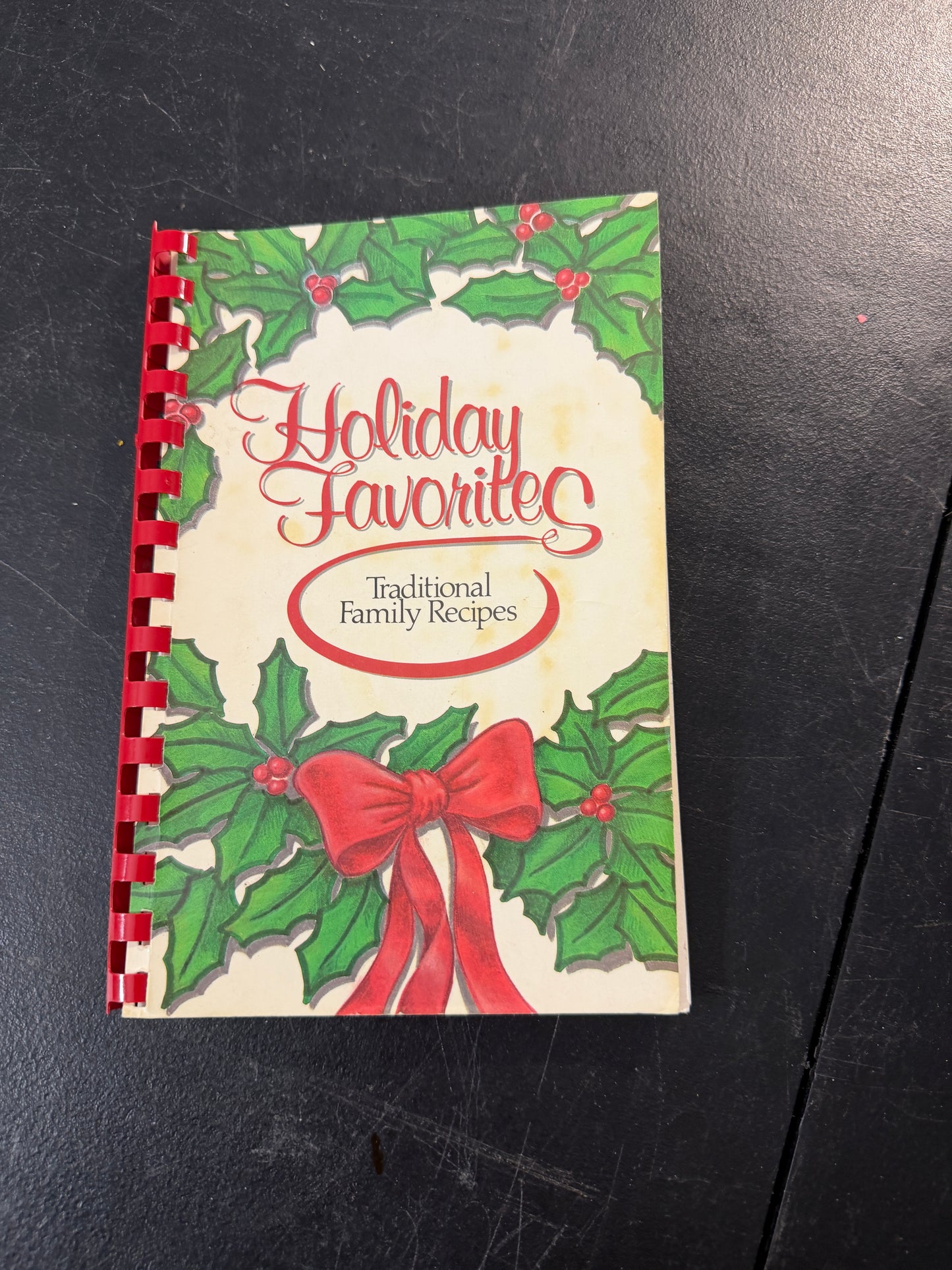 Dot Gibson Holiday Favorites First Printing 1991 Cookbook