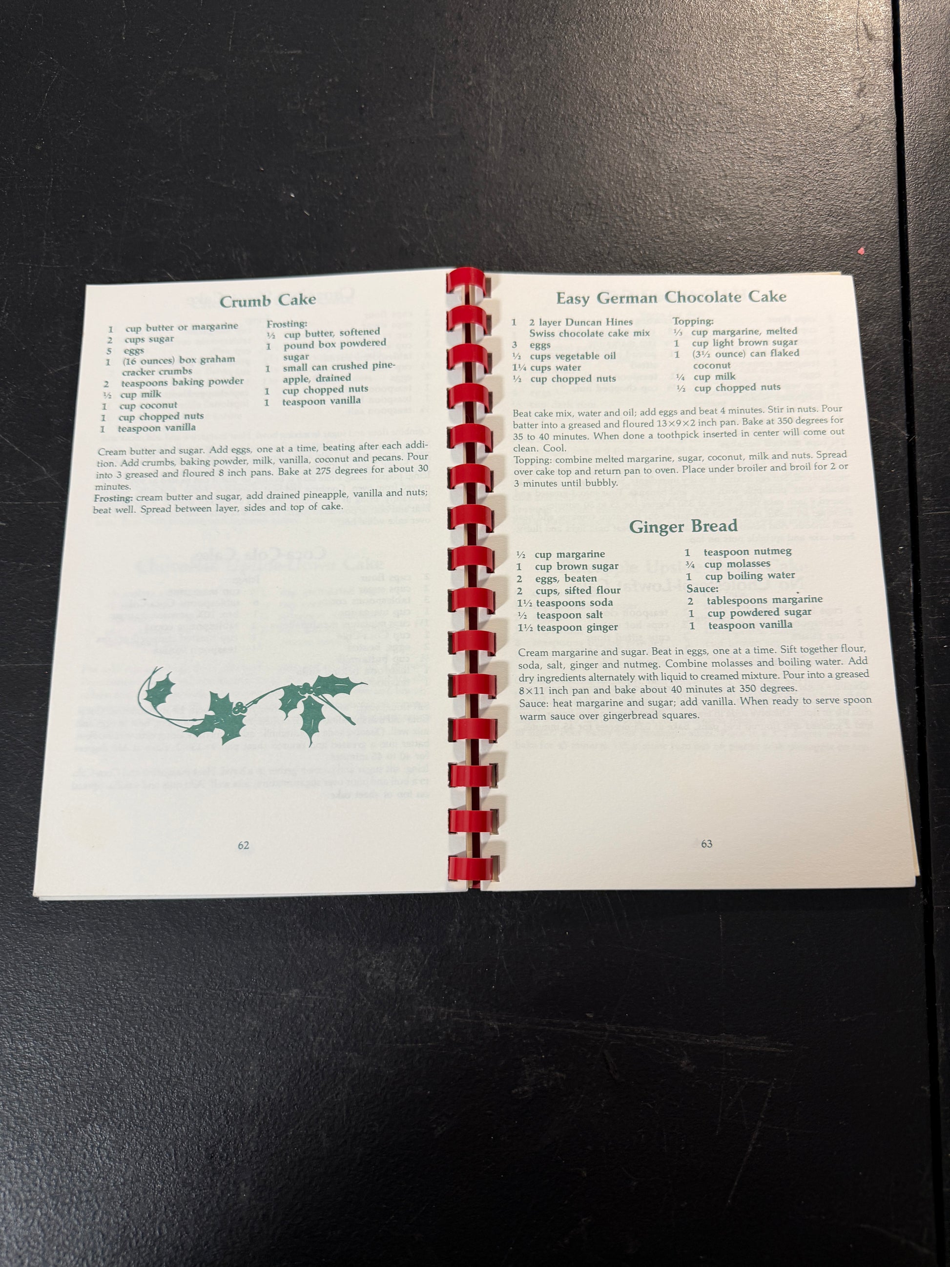 Dot Gibson Holiday Favorites First Printing 1991 Cookbook - photo 6