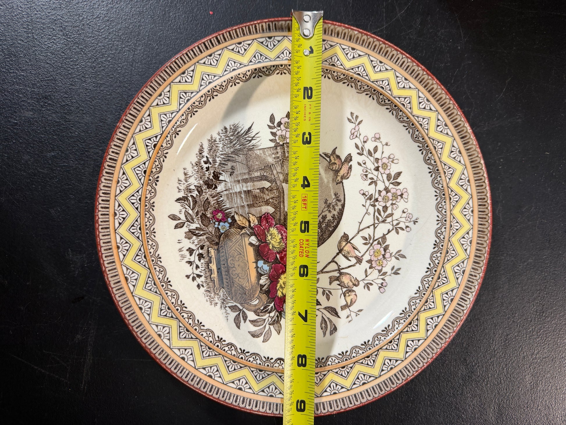 Edinburgh Decorative Plate Floral Design 8.5 inches - photo 4