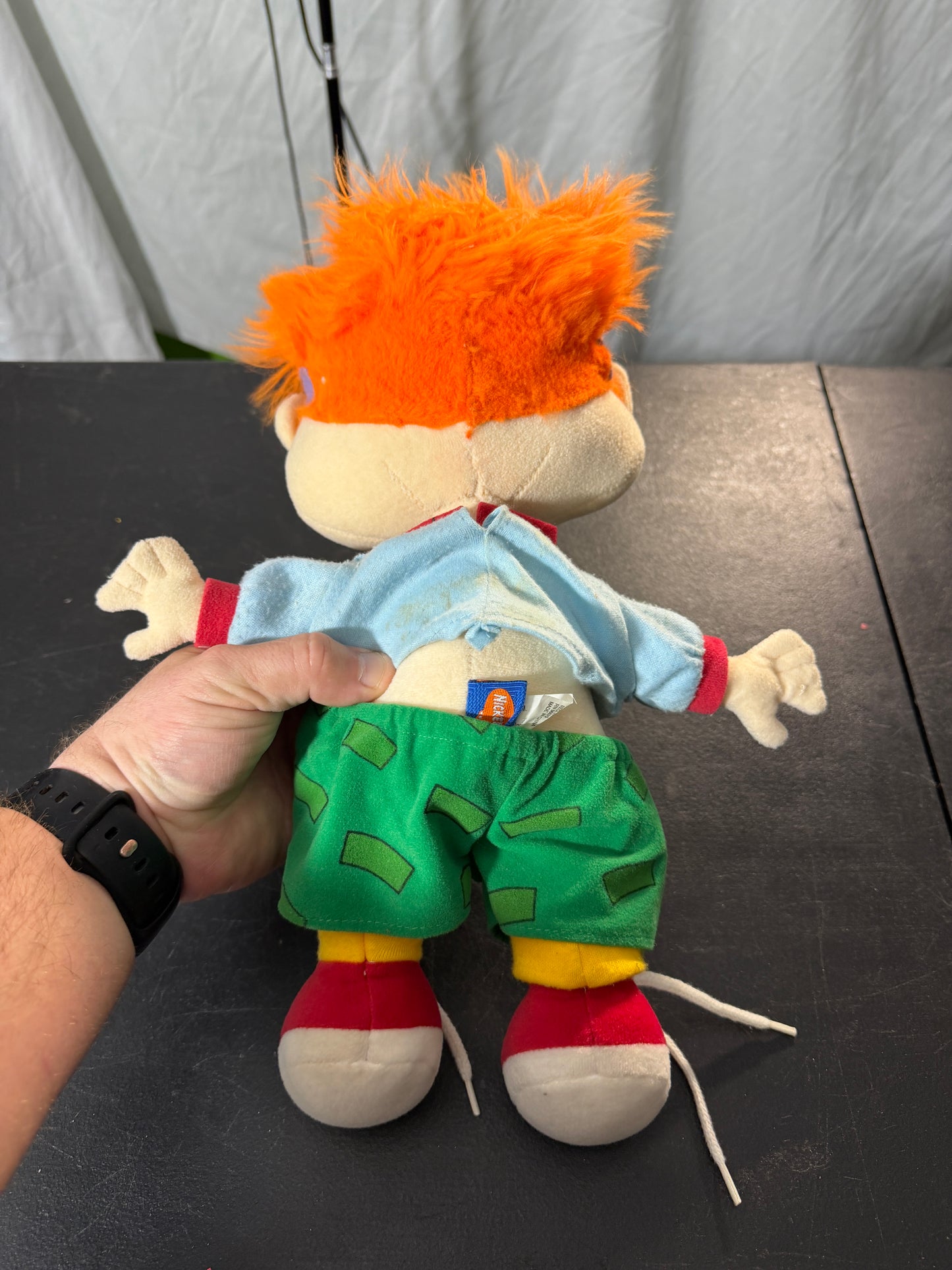 Nickelodeon Rugrats Chuckie Finster Plush Doll - photo 3