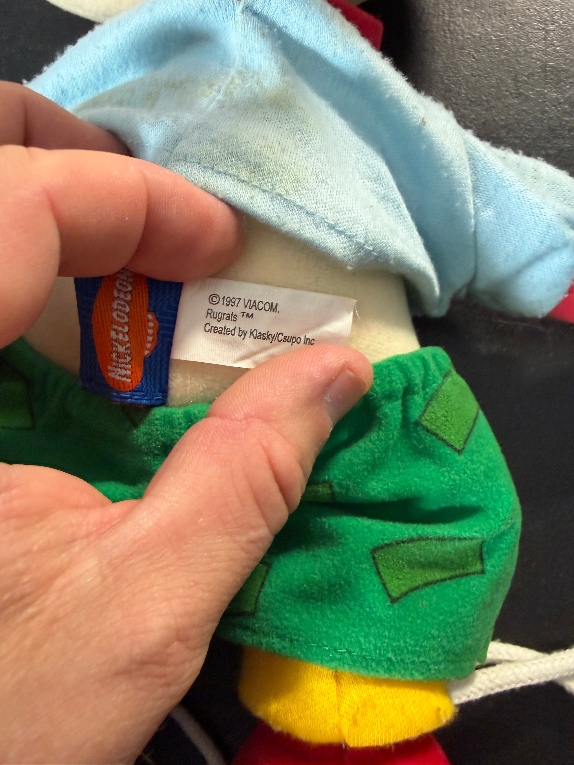 Nickelodeon Rugrats Chuckie Finster Plush Doll - photo 4