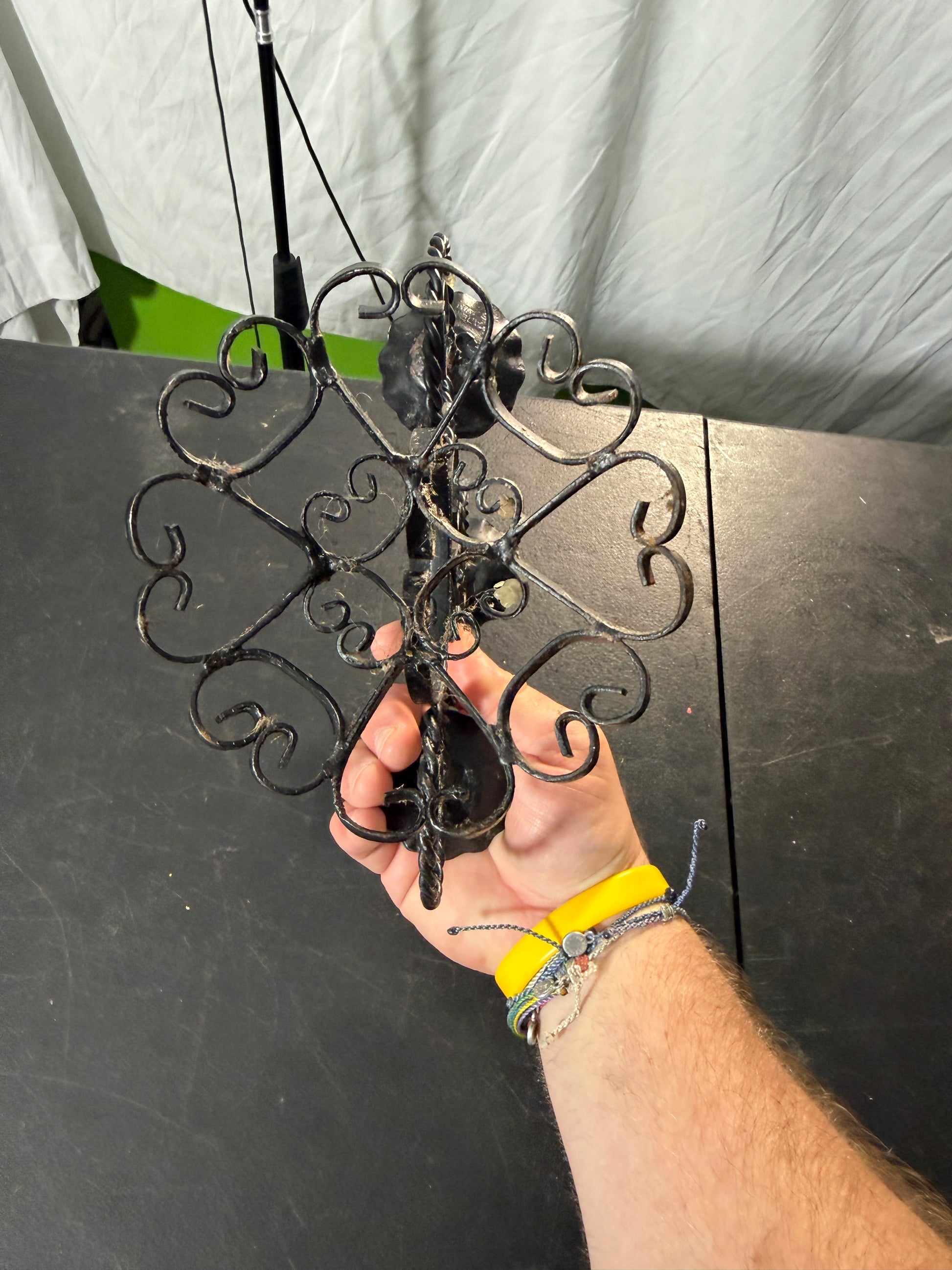 Wrought Iron Candle Holder - photo 4