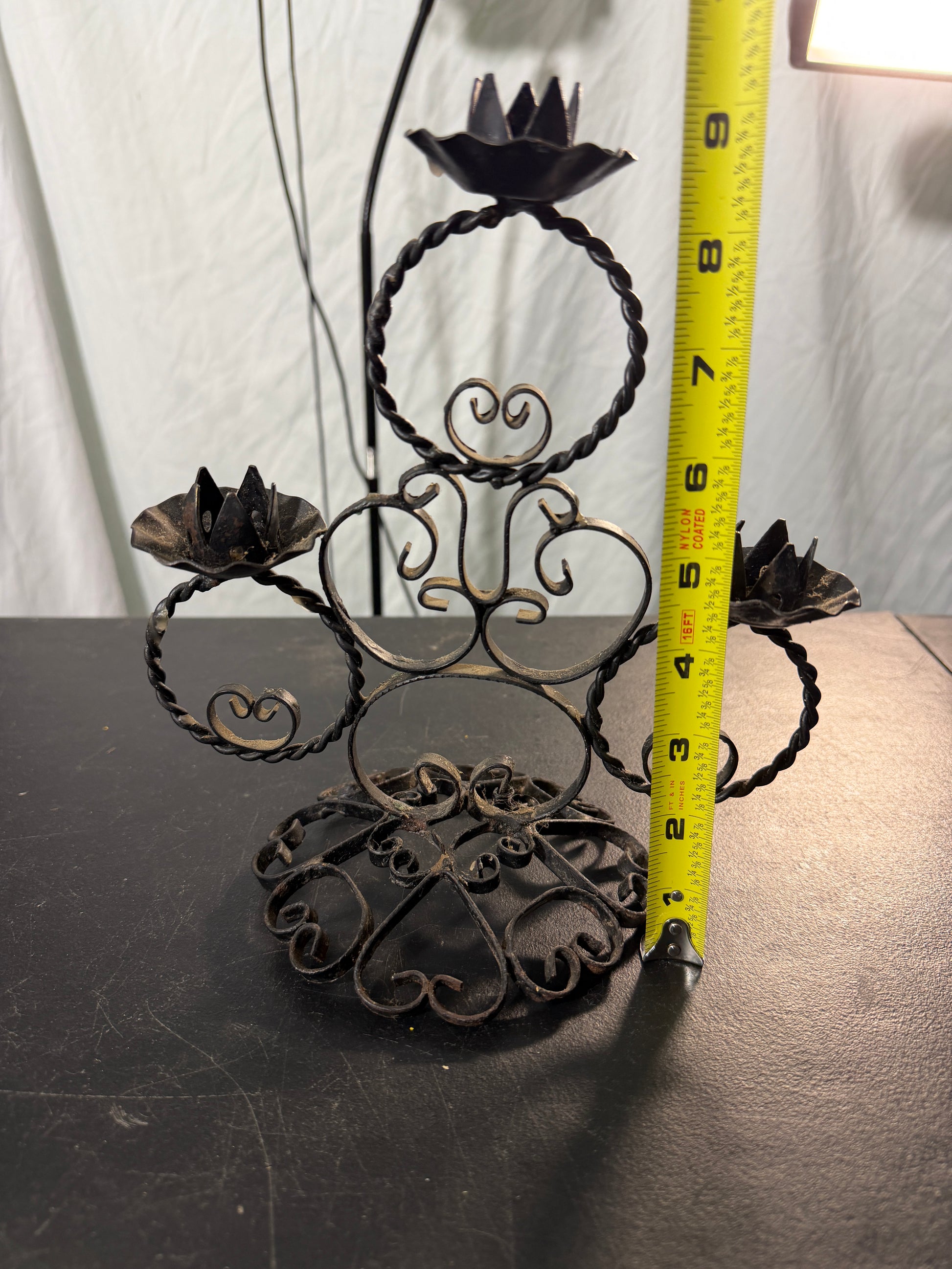 Wrought Iron Candle Holder - photo 6