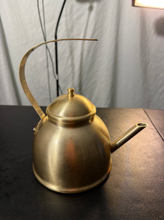 Rose & Fitzgerald Brass Kettle One Liter Capacity