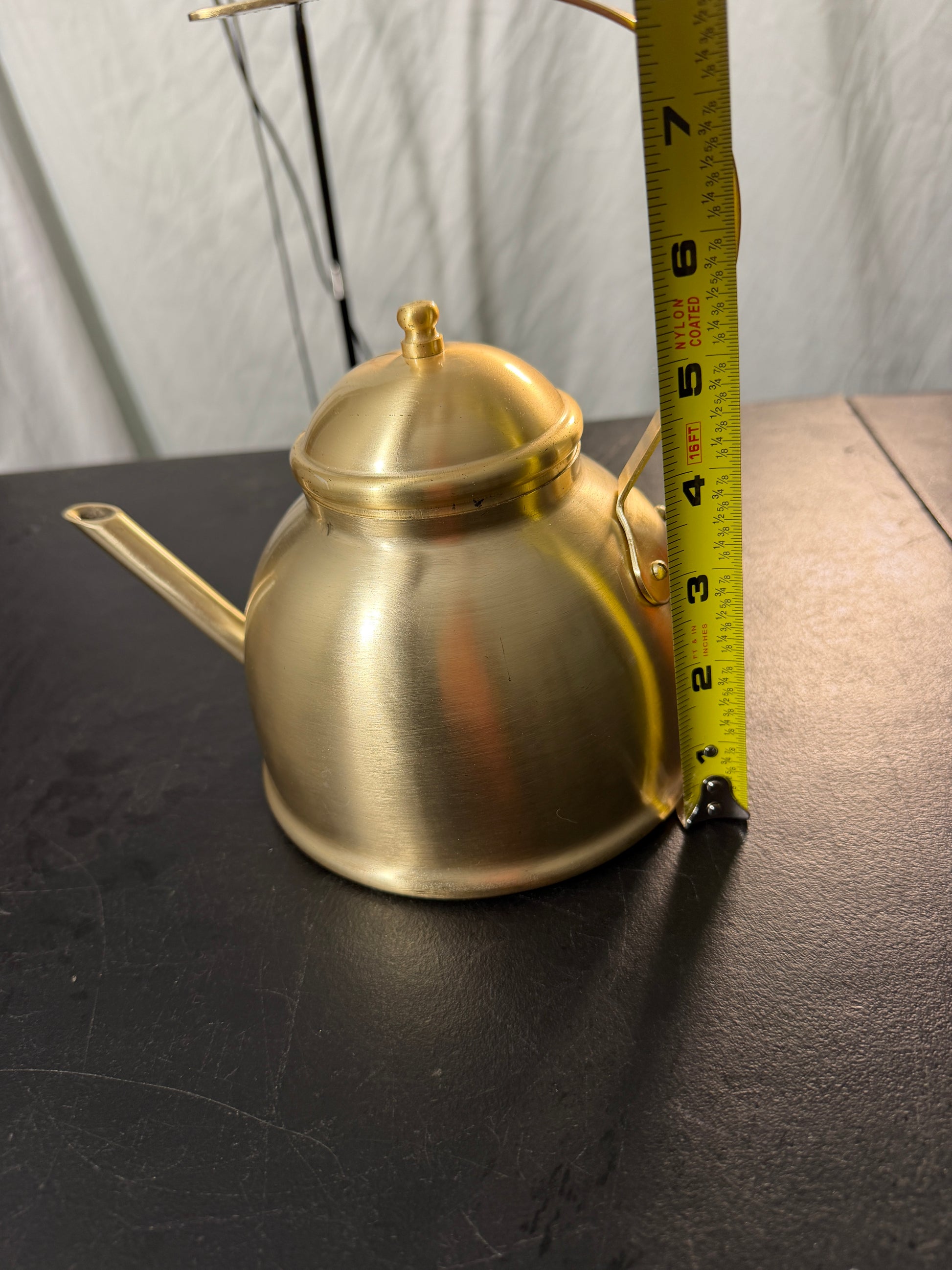 Rose & Fitzgerald Brass Kettle One Liter Capacity - photo 6