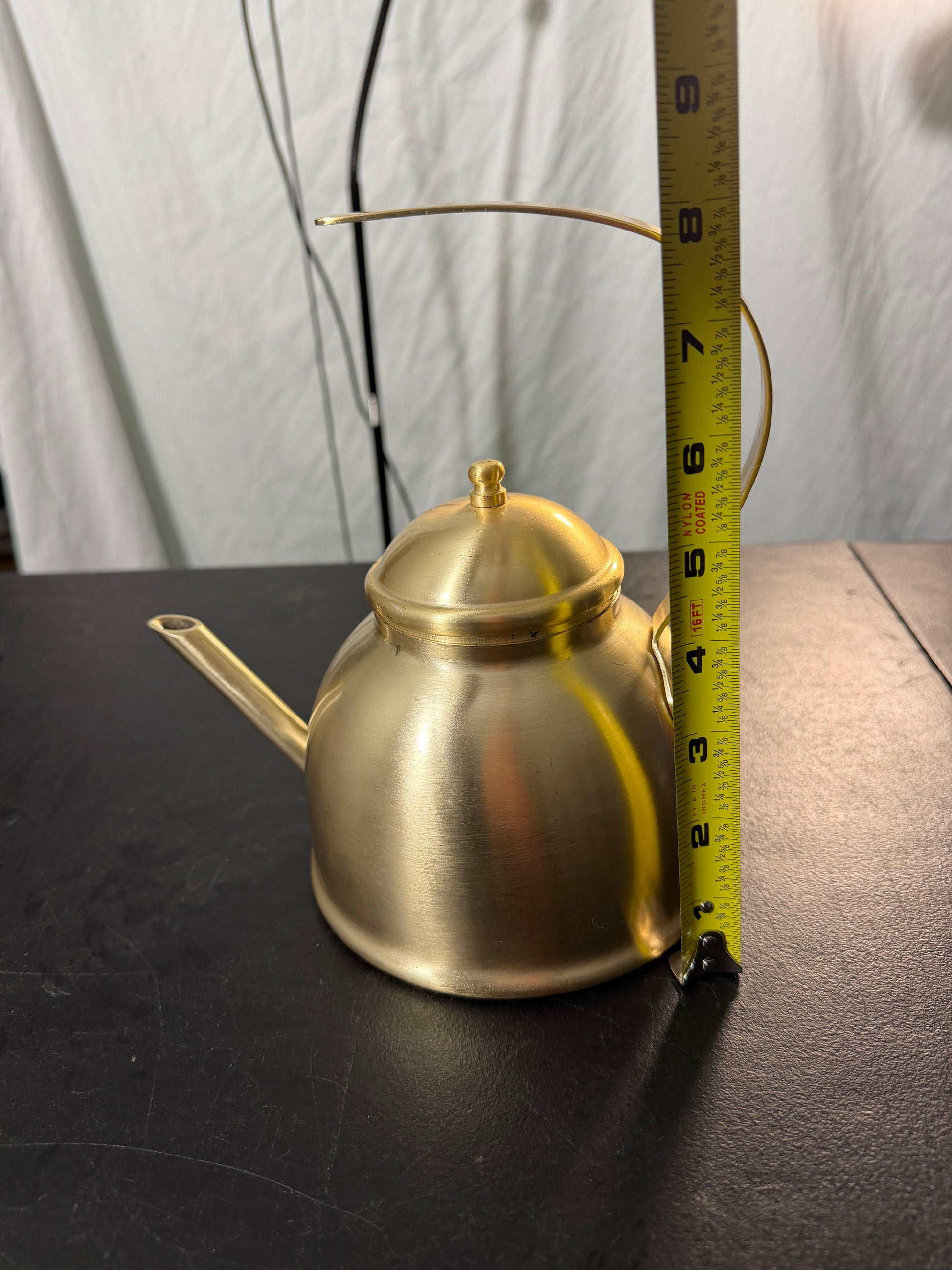 Rose & Fitzgerald Brass Kettle One Liter Capacity - photo 7