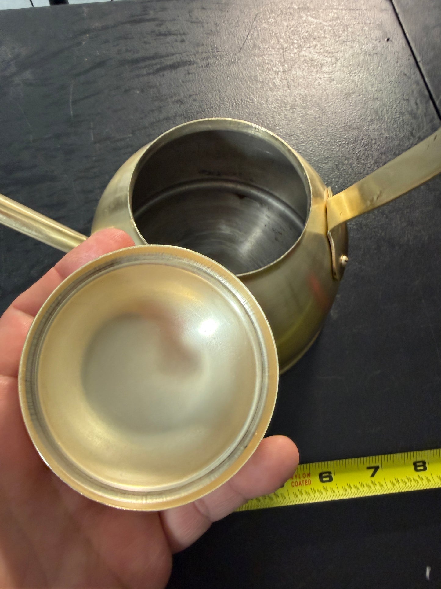 Rose & Fitzgerald Brass Kettle One Liter Capacity - photo 9