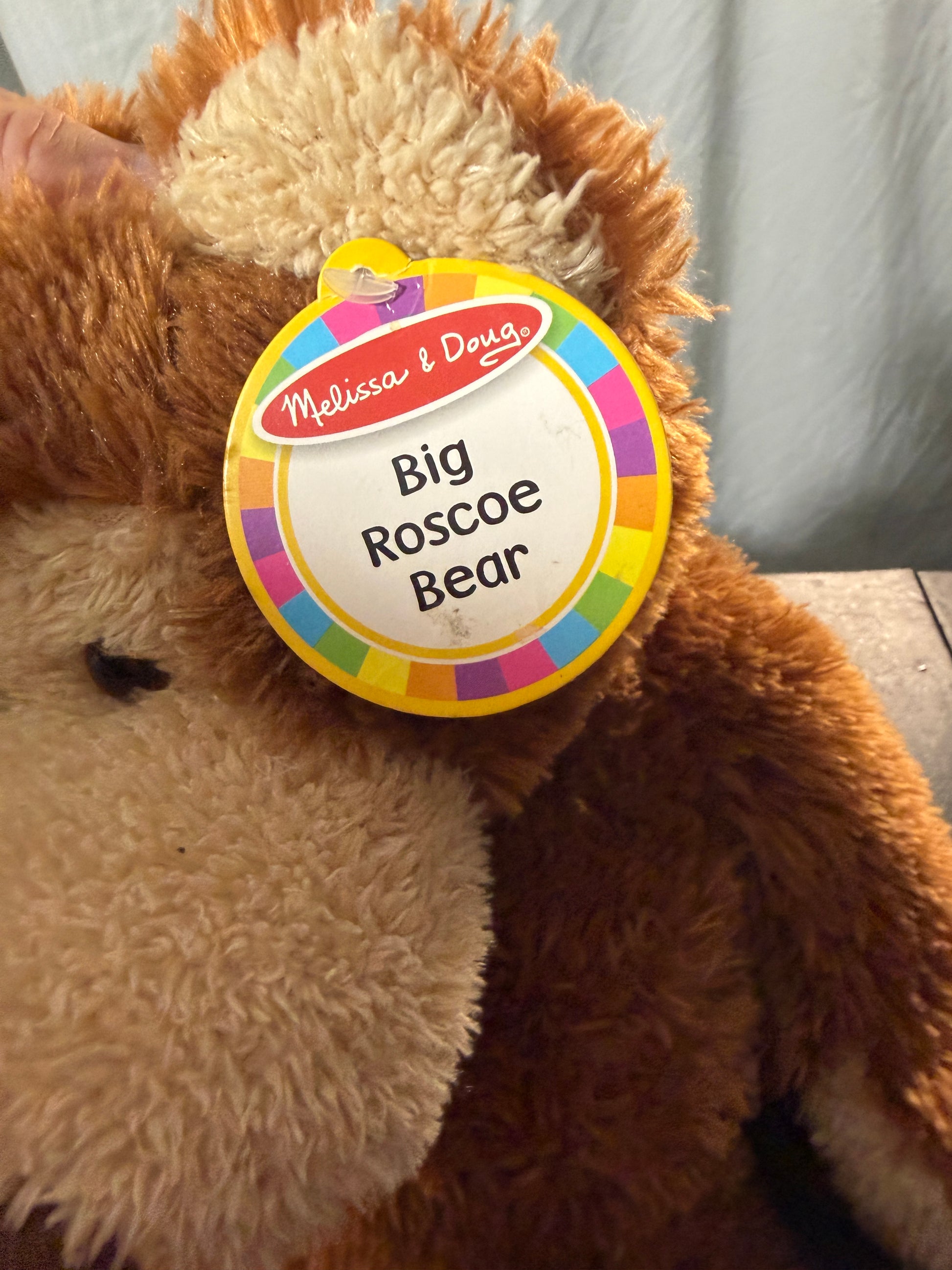 Melissa & Doug Big Roscoe Bear Plush Toy - photo 2