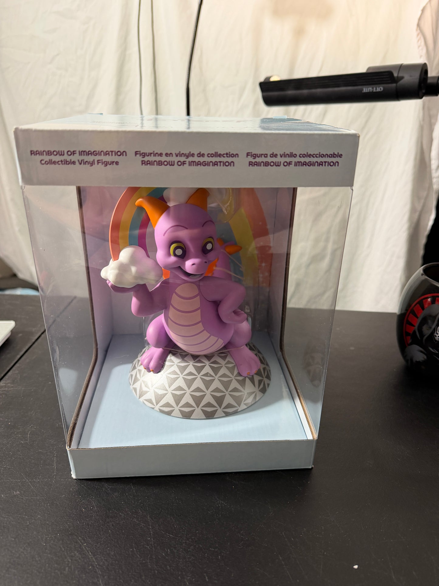 Disney Wonderground Figment Vinyl Figure by Maria Stuckey - MDP-00459