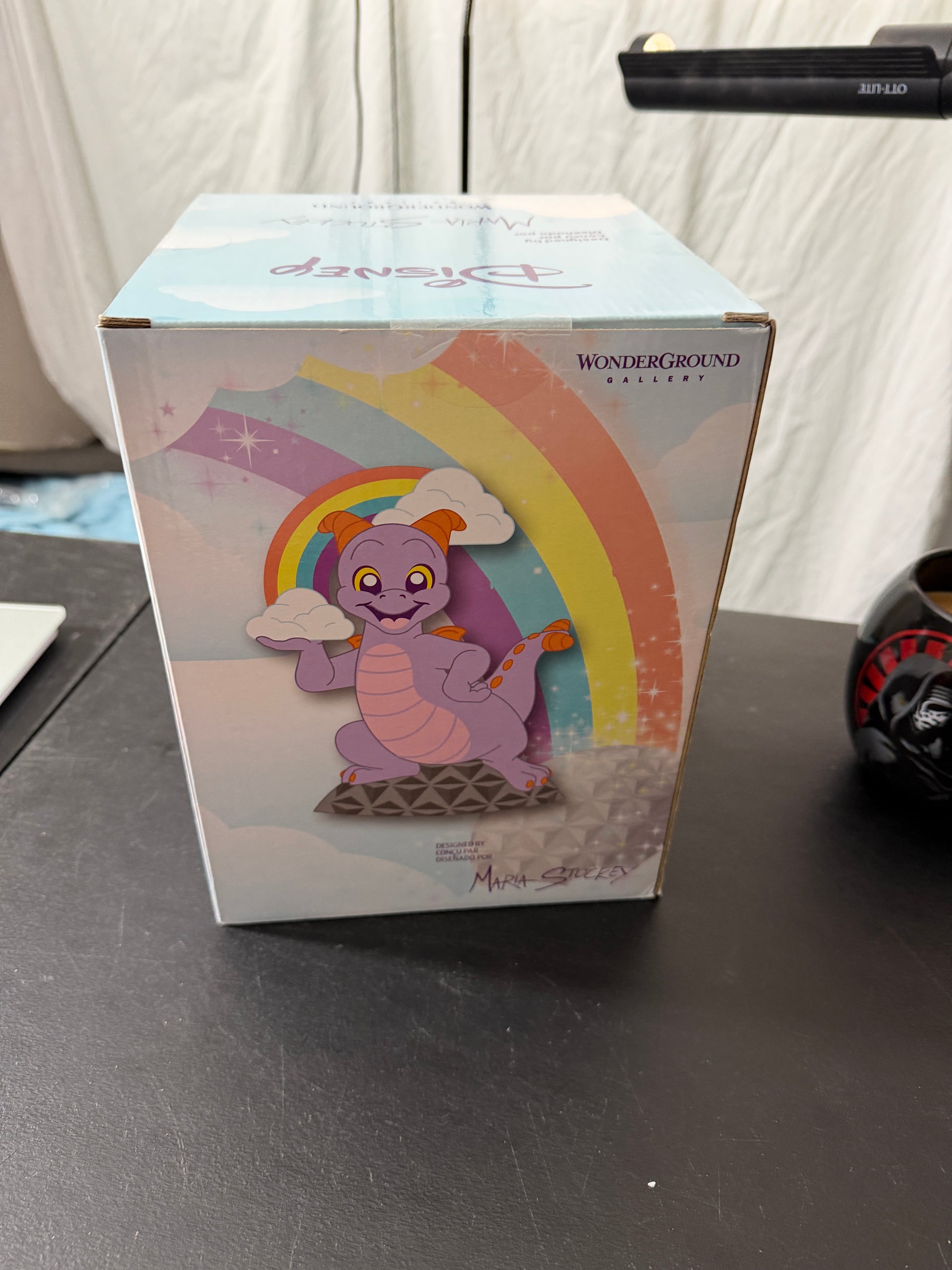 Disney Wonderground Figment Vinyl Figure by Maria Stuckey - MDP-00459