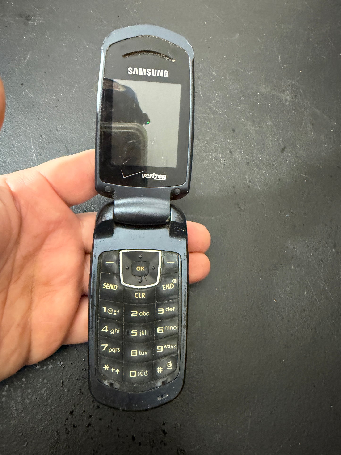 Samsung Smooth SCH-U350 - Blue (Verizon) Flip Phone - MDP-00470