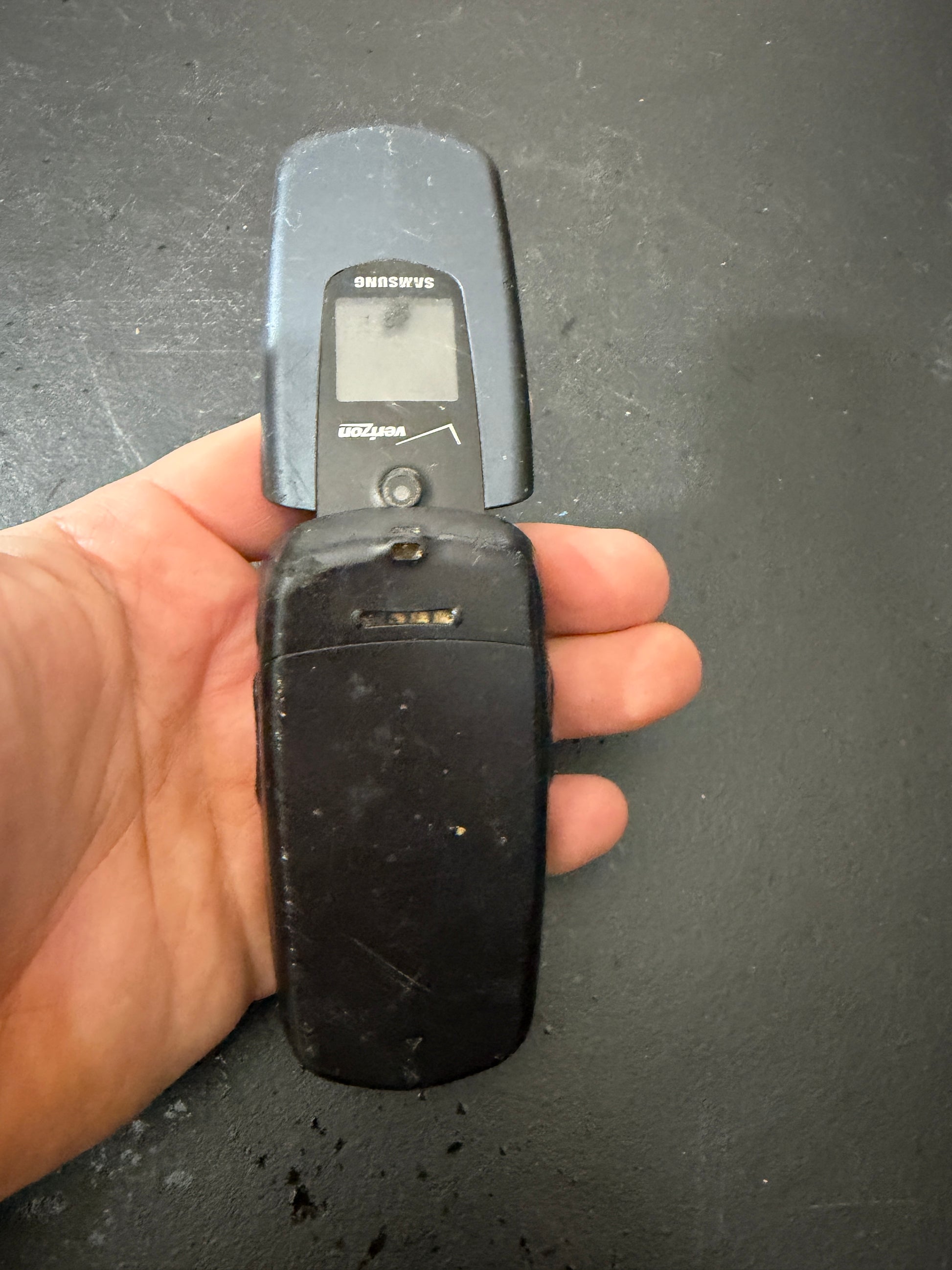 Samsung Smooth SCH-U350 - Blue (Verizon) Flip Phone - MDP-00470