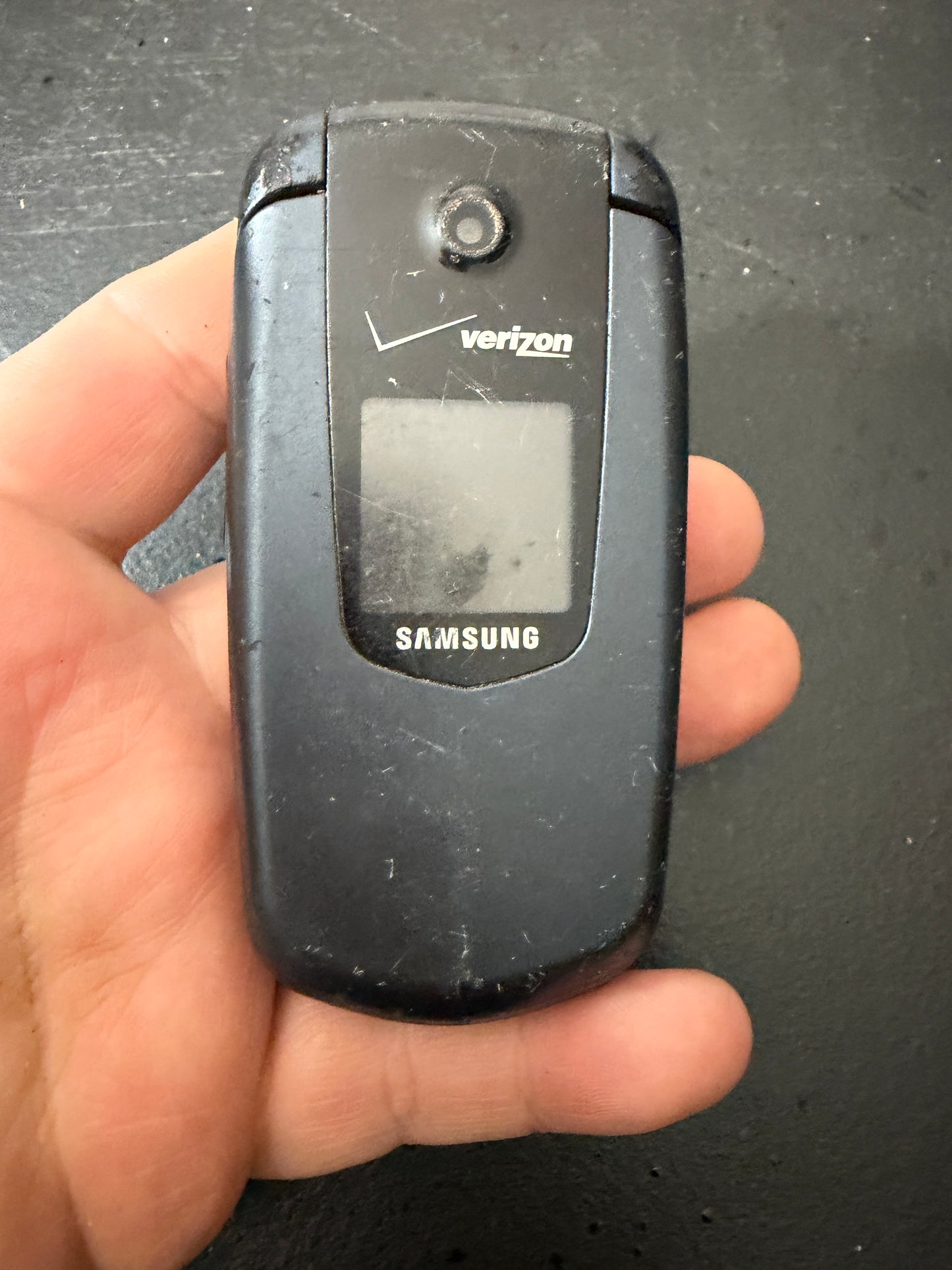 Samsung Smooth SCH-U350 - Blue (Verizon) Flip Phone - MDP-00470