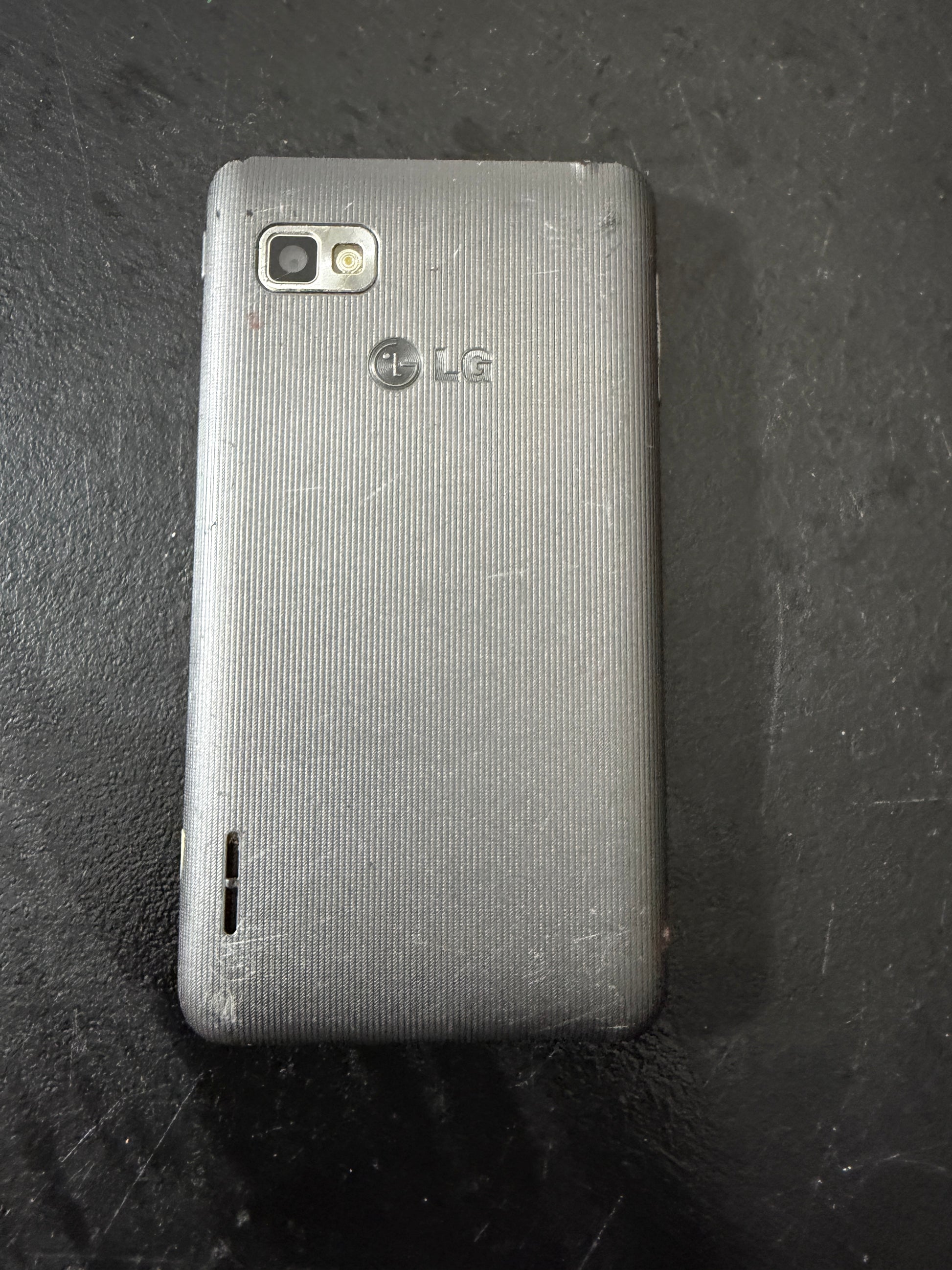 LG Optimus F3 VM720 - 4GB - Titanium Silver (Virgin Mobile) - AS IS NO POWER - MDP-00477