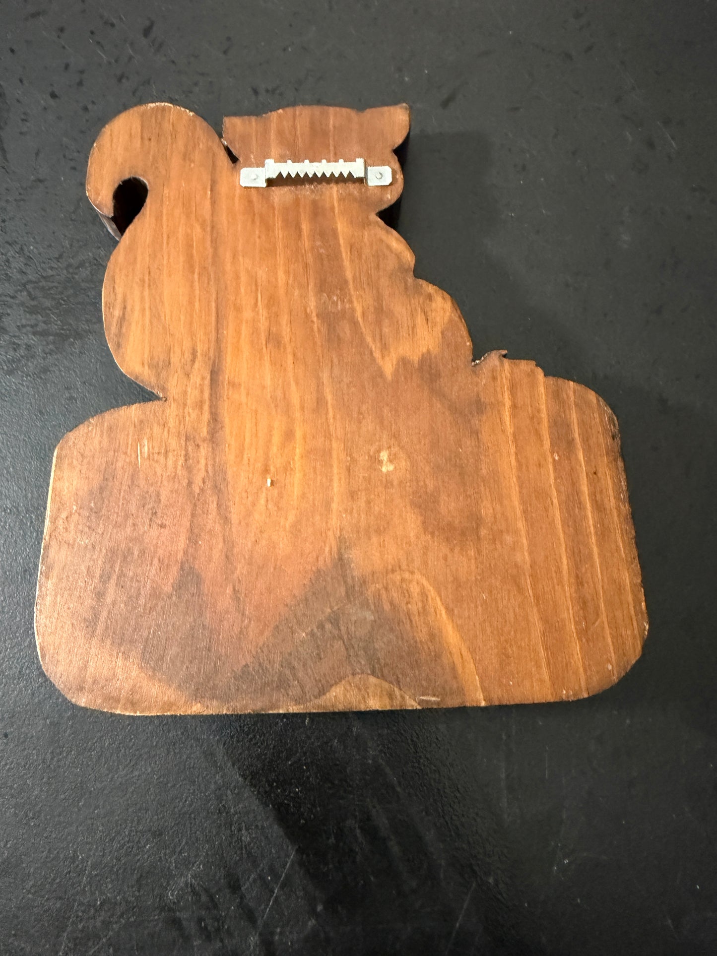 Wooden Cat Key Holder Wall Mounted Entryway Organizer - MDP-00479