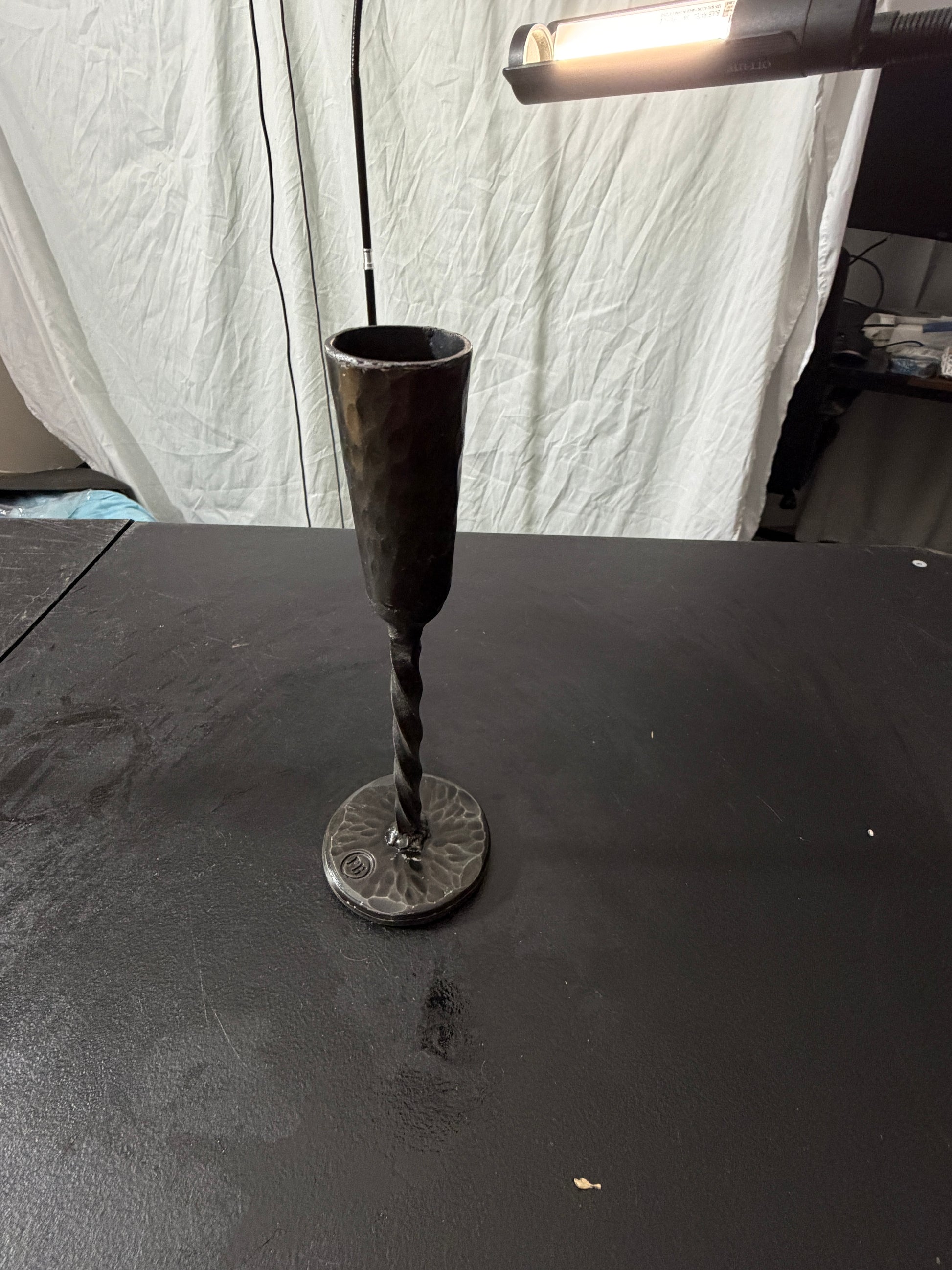PH Metal Goblet Hammered Decorative - MDP-00483