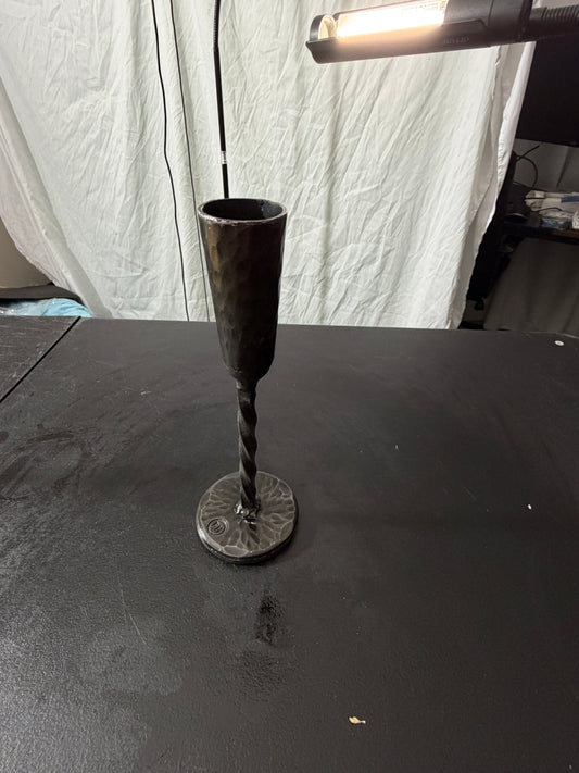 PH Metal Goblet Hammered Decorative - MDP-00483