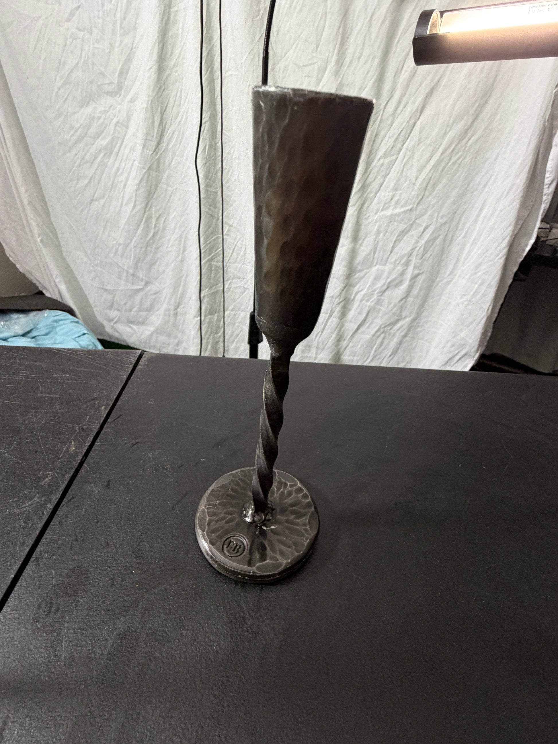 PH Metal Goblet Hammered Decorative - MDP-00483