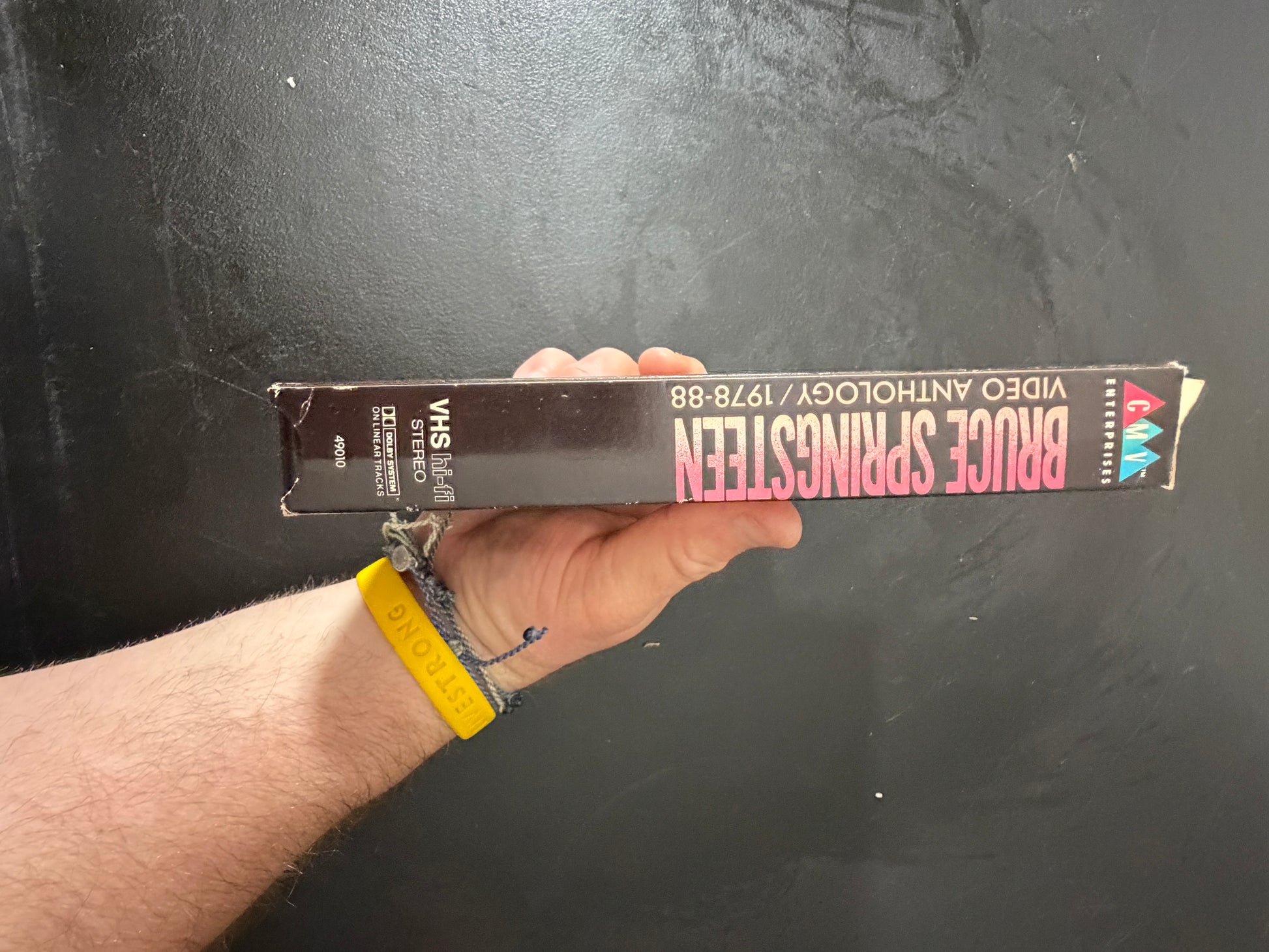 Bruce Springsteen Video Anthology 1978-88 VHS Tape CAV Enterprises - MDP-00485