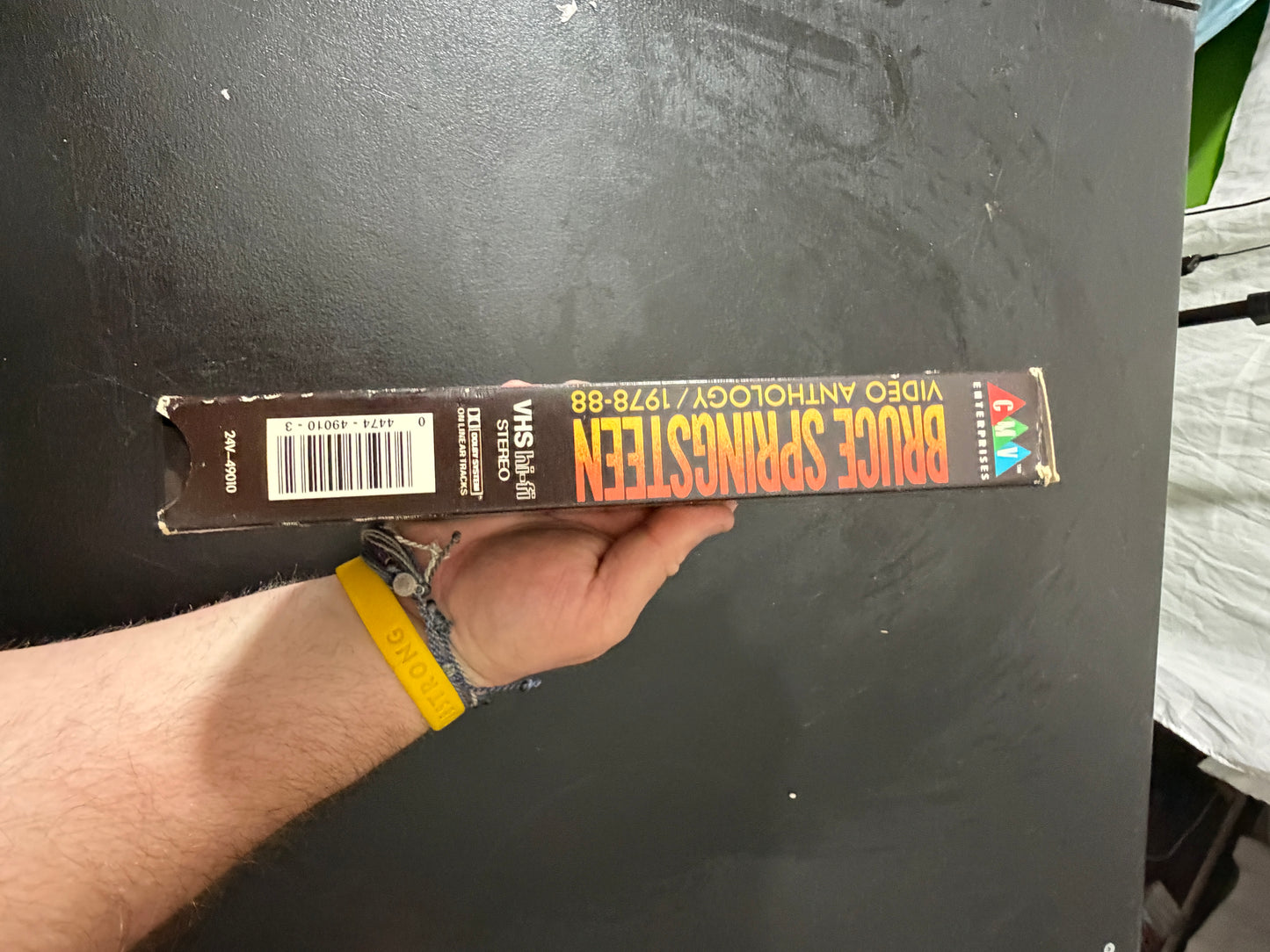 Bruce Springsteen Video Anthology 1978-88 VHS Tape CAV Enterprises - MDP-00485