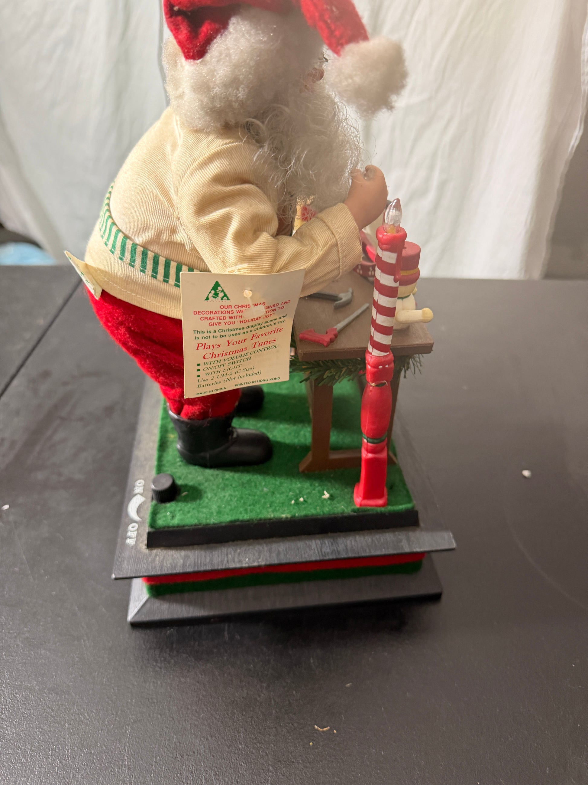 Smile Ind. Ltd Santa Claus Plastic Fabric Figurine - MDP-00486