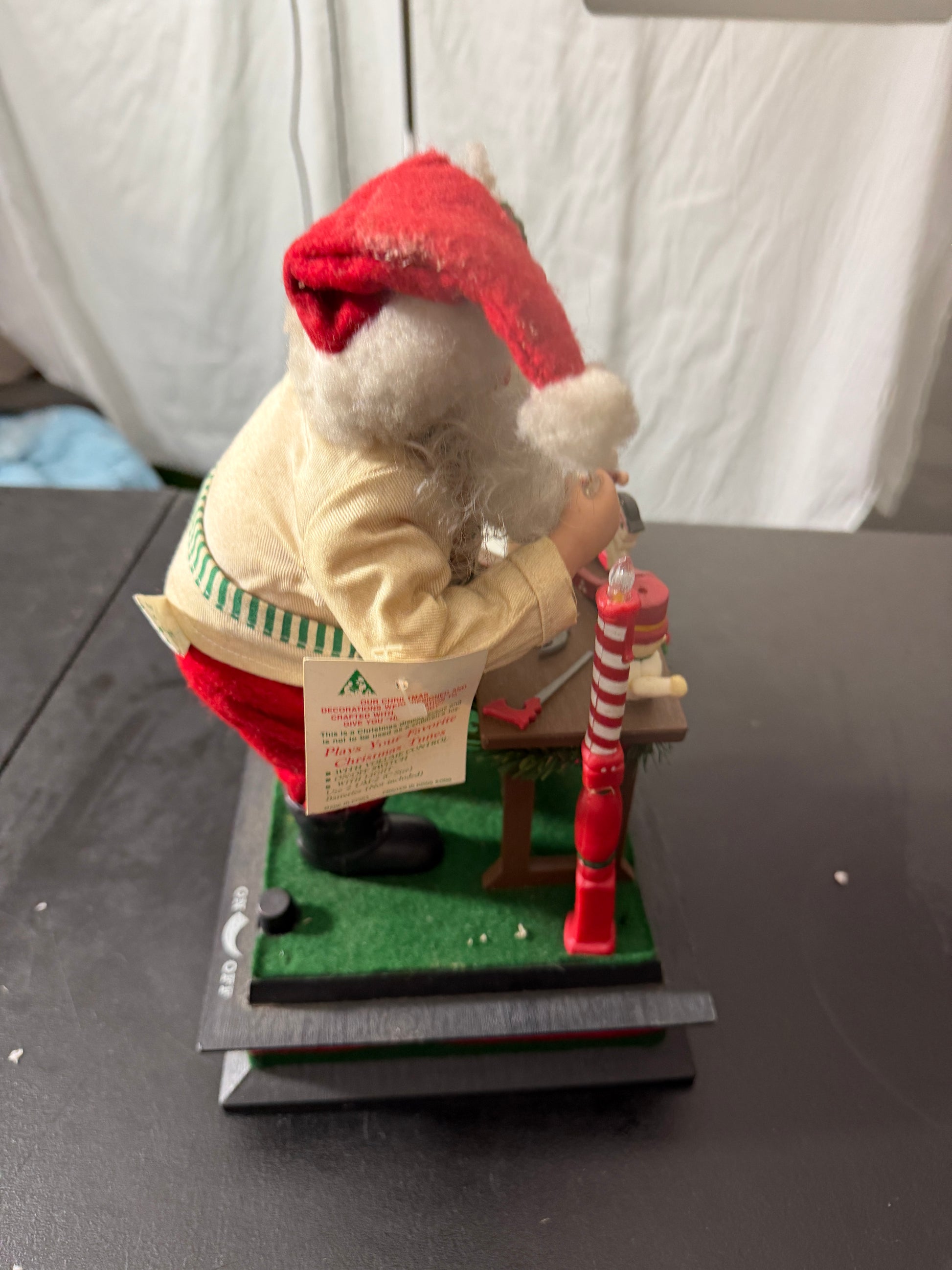 Smile Ind. Ltd Santa Claus Plastic Fabric Figurine - MDP-00486