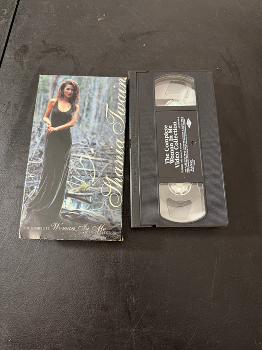 Shania Twain The Complete Woman In Me Video Collection VHS Tape - MDP-00493